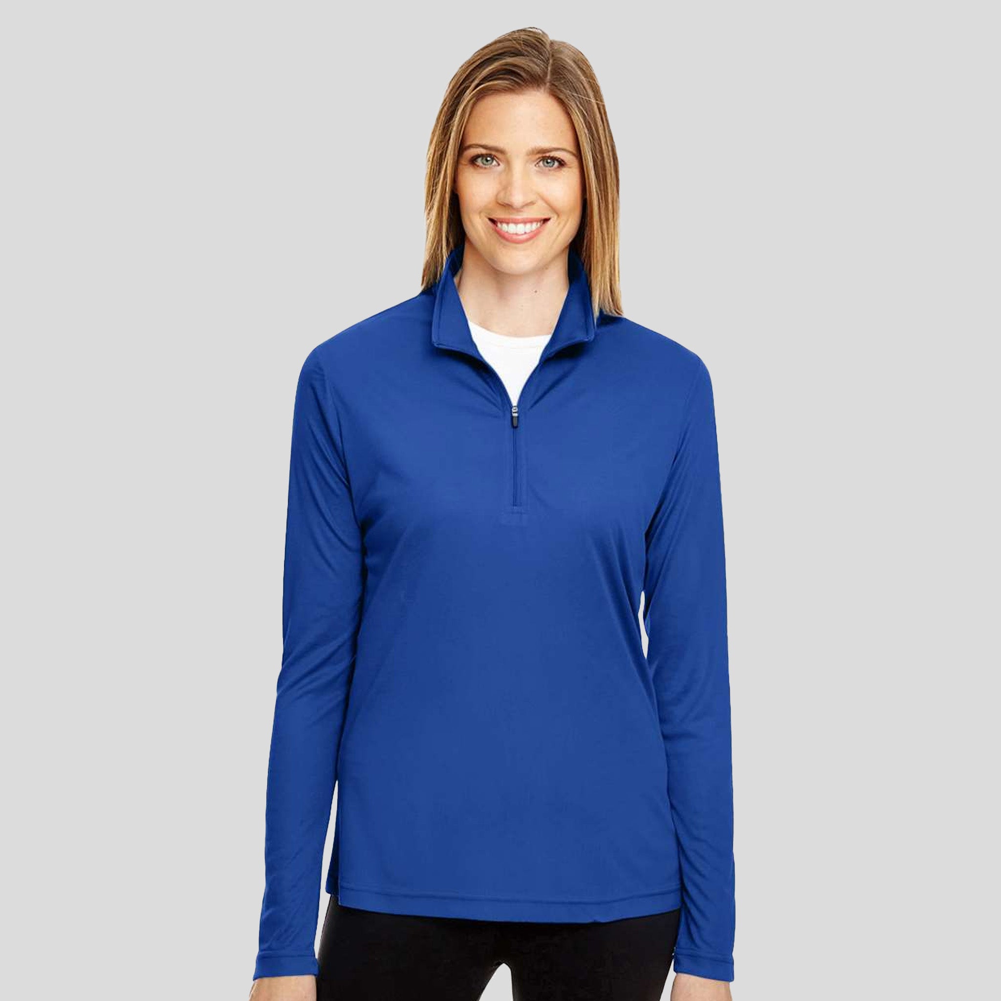 Women's Zone Performance Quarter-Zip Pullover | Sport Royal