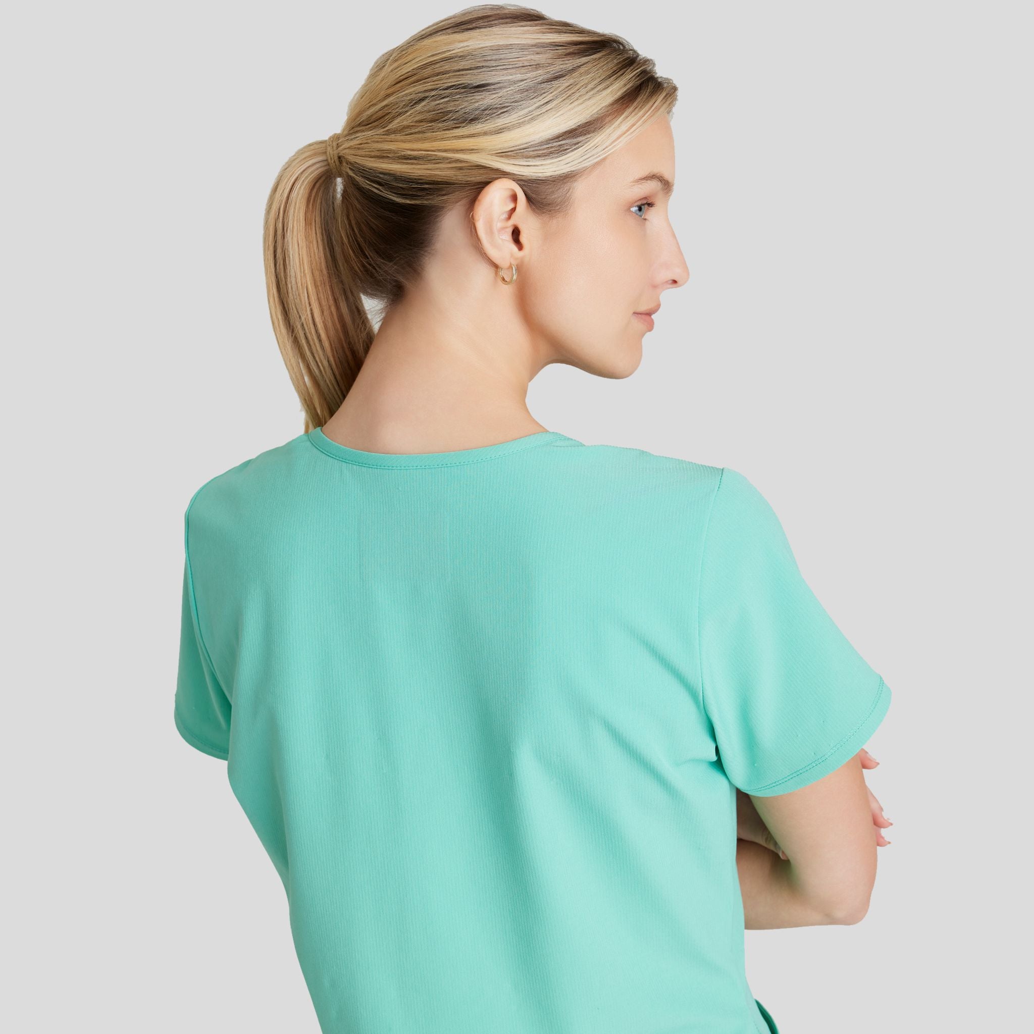Breeze Scrub Top | Light Jade