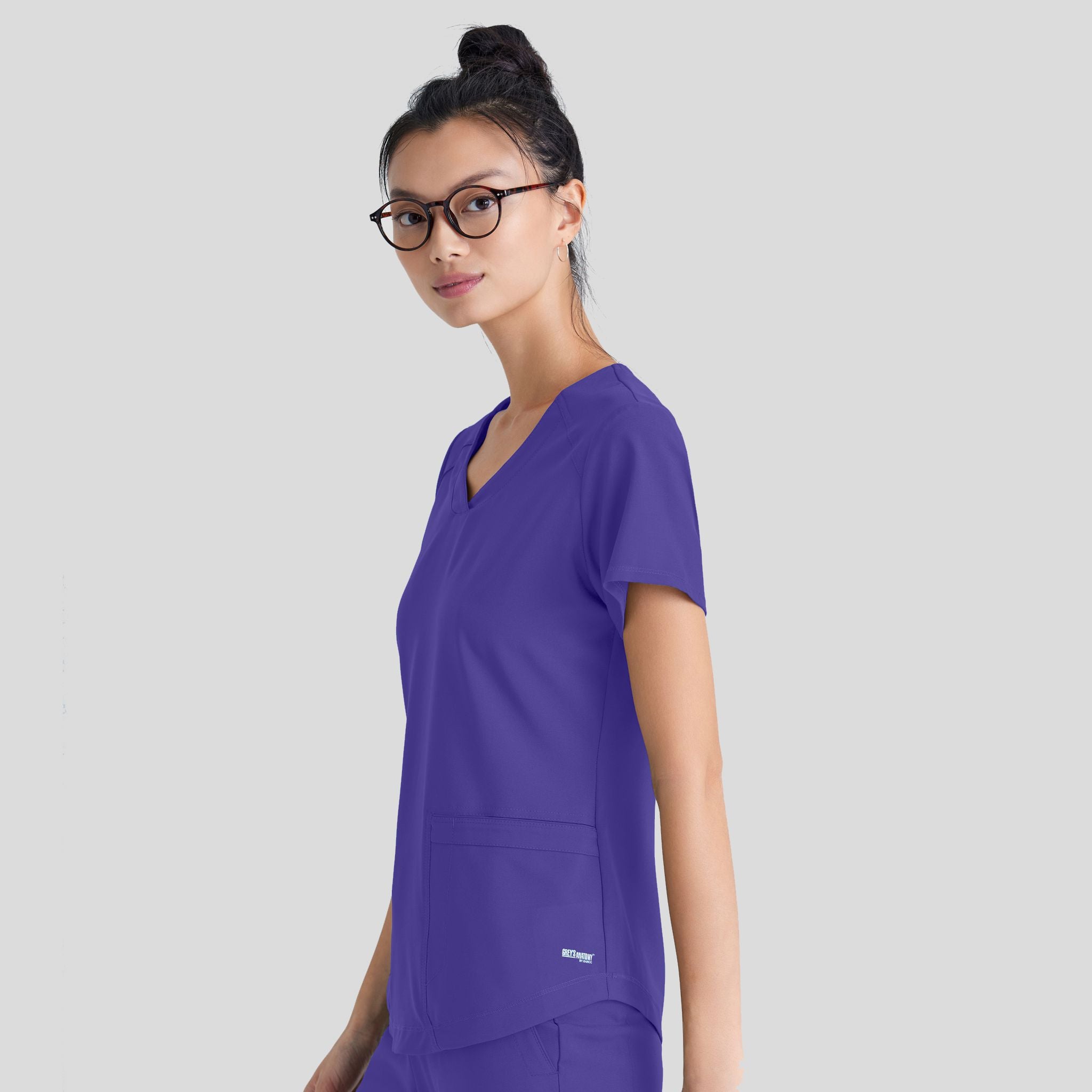 Rhythm Scrub Top | New Grape
