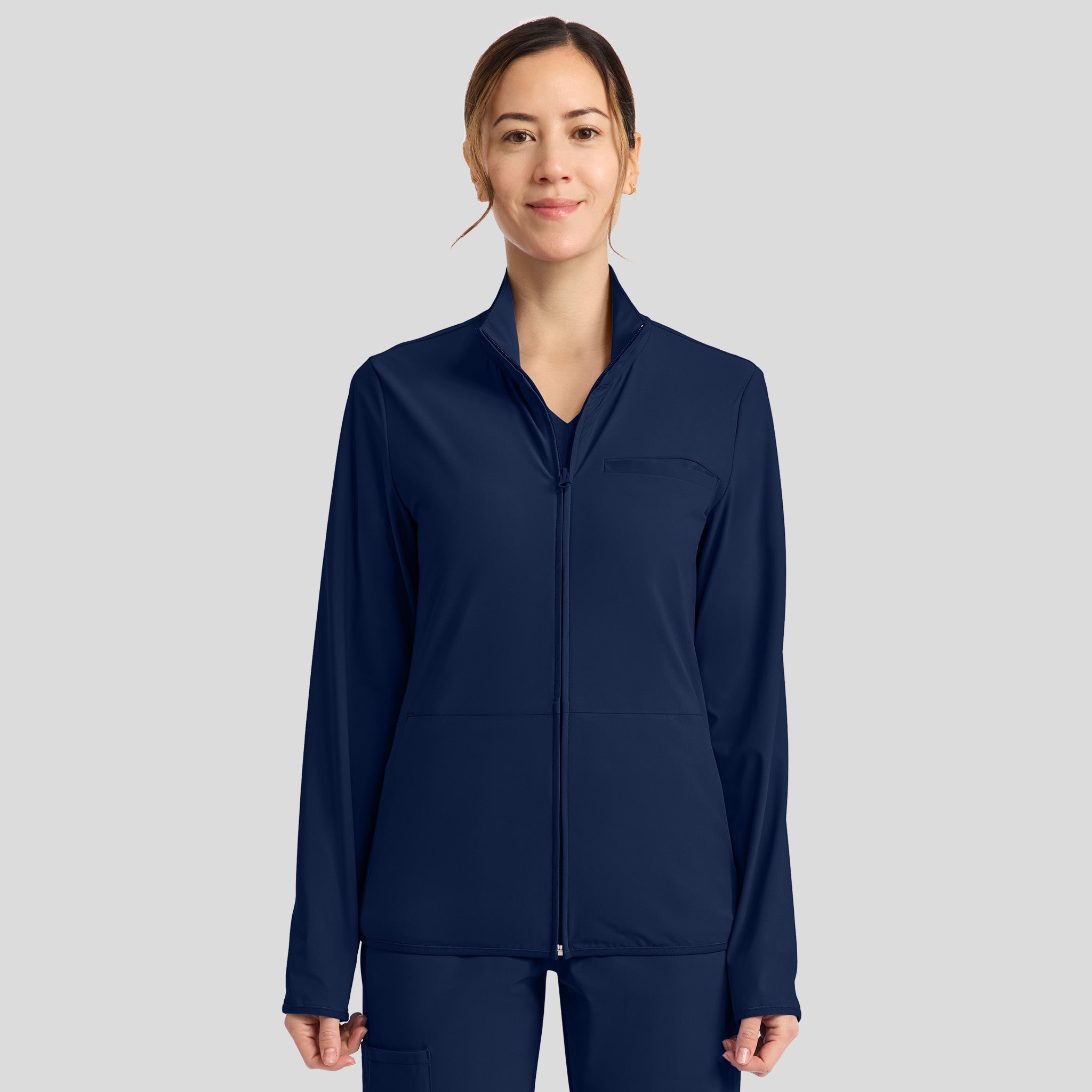 3-Pocket Warm-up Jacket | Navy