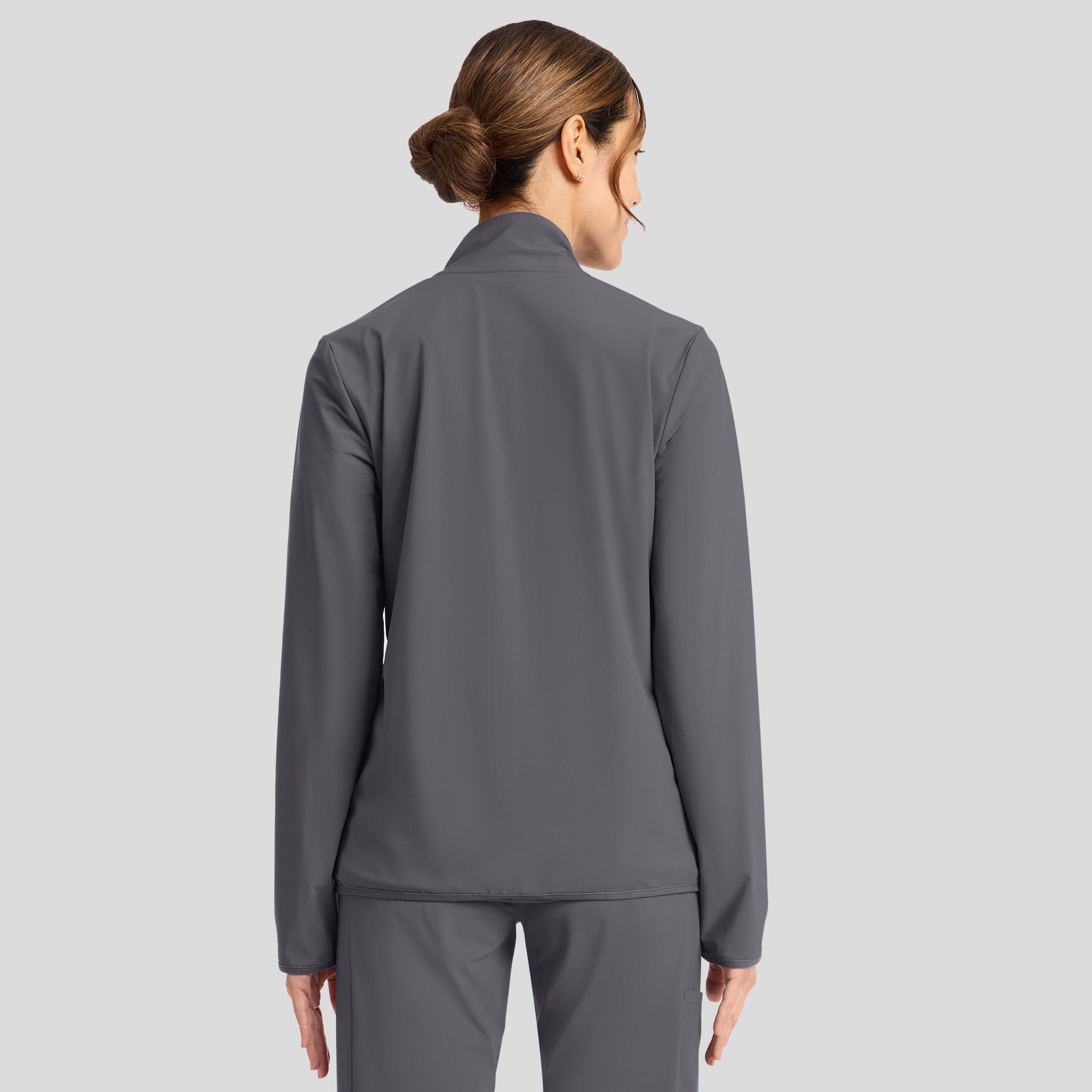 3-Pocket Warm-up Jacket | Pewter