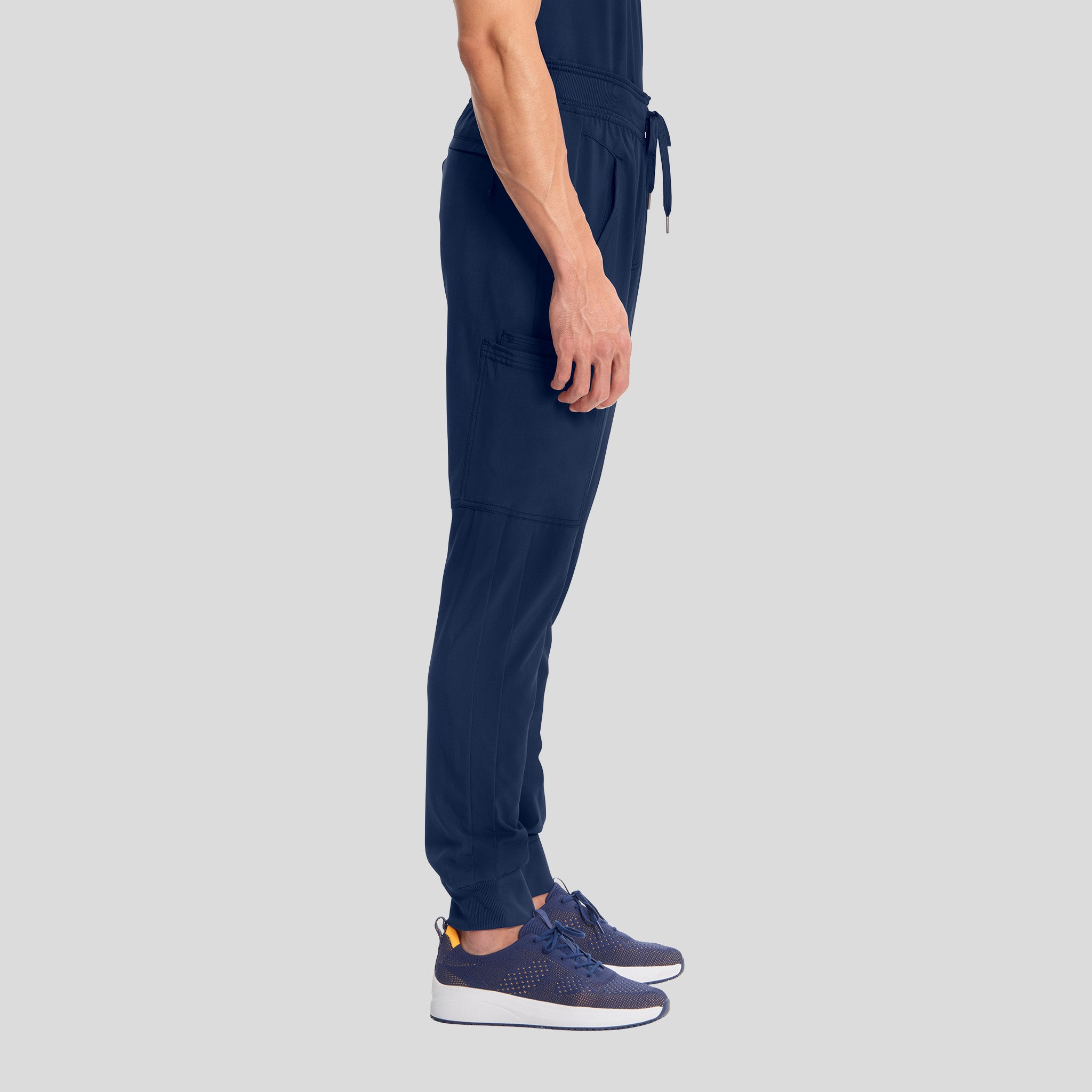 Infinity Men's Drawstring Jogger Scrub Pant | Navy