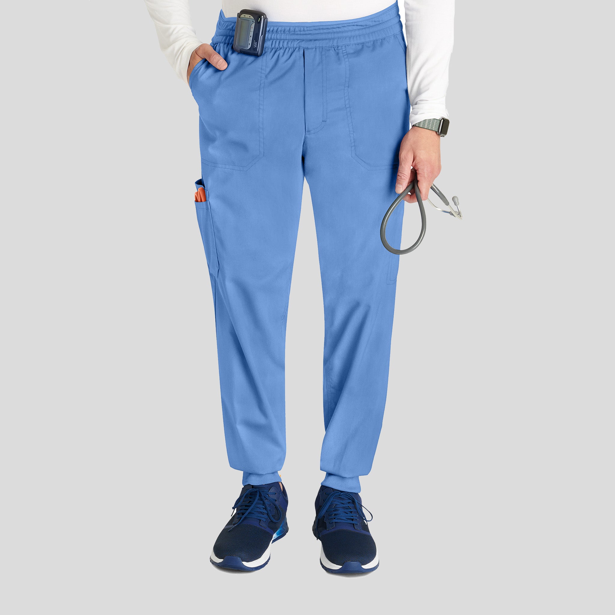 Men's Mesh Trim Jogger Scrub Pant | Ciel
