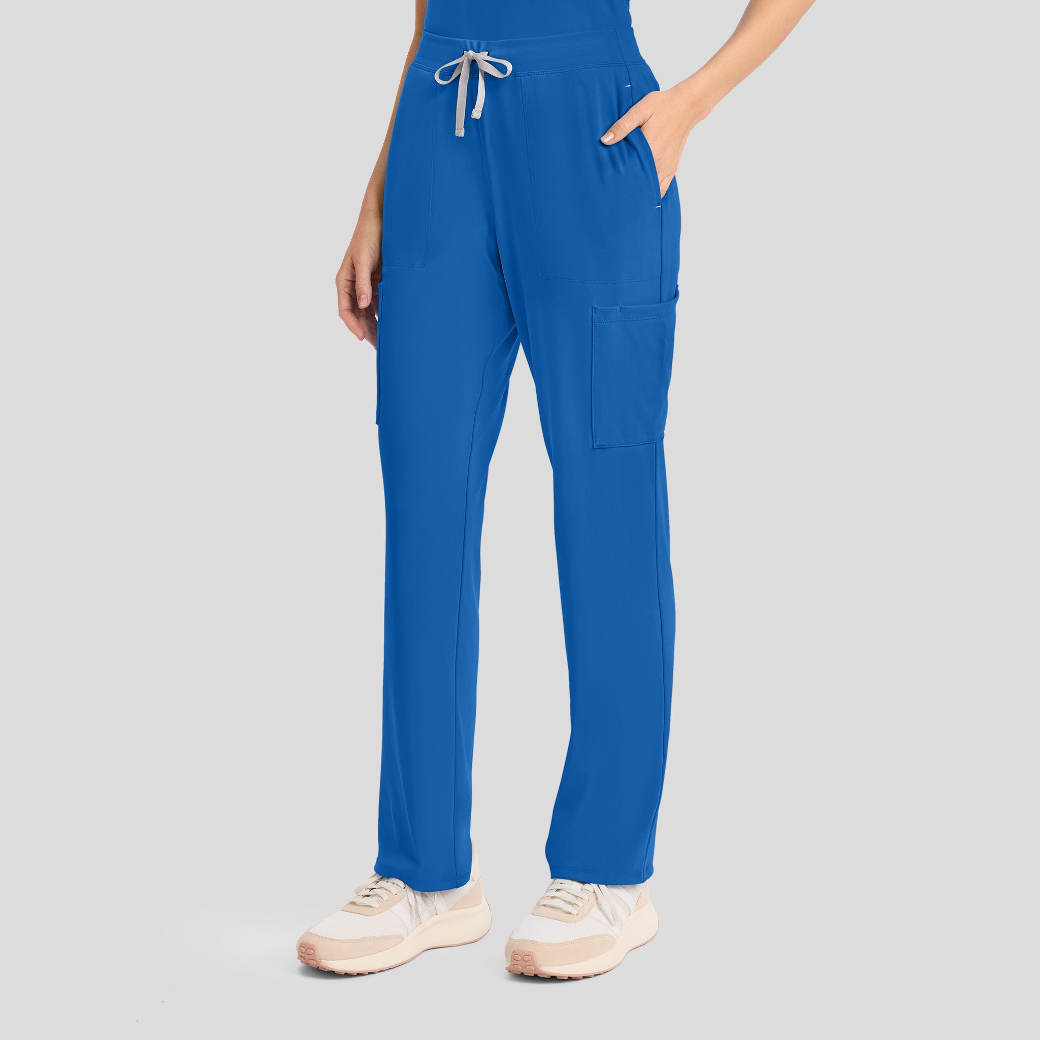Achieve Pull-On Straight Leg Scrub Pant | Royal