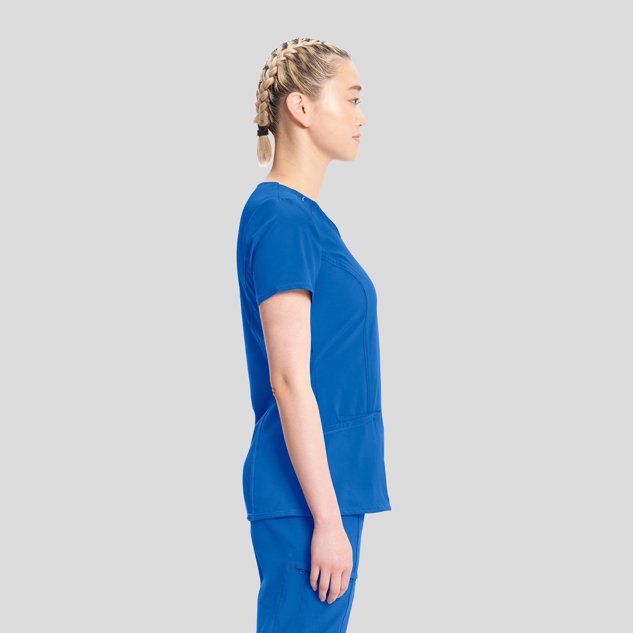 Women's Round Neck Top | Royal