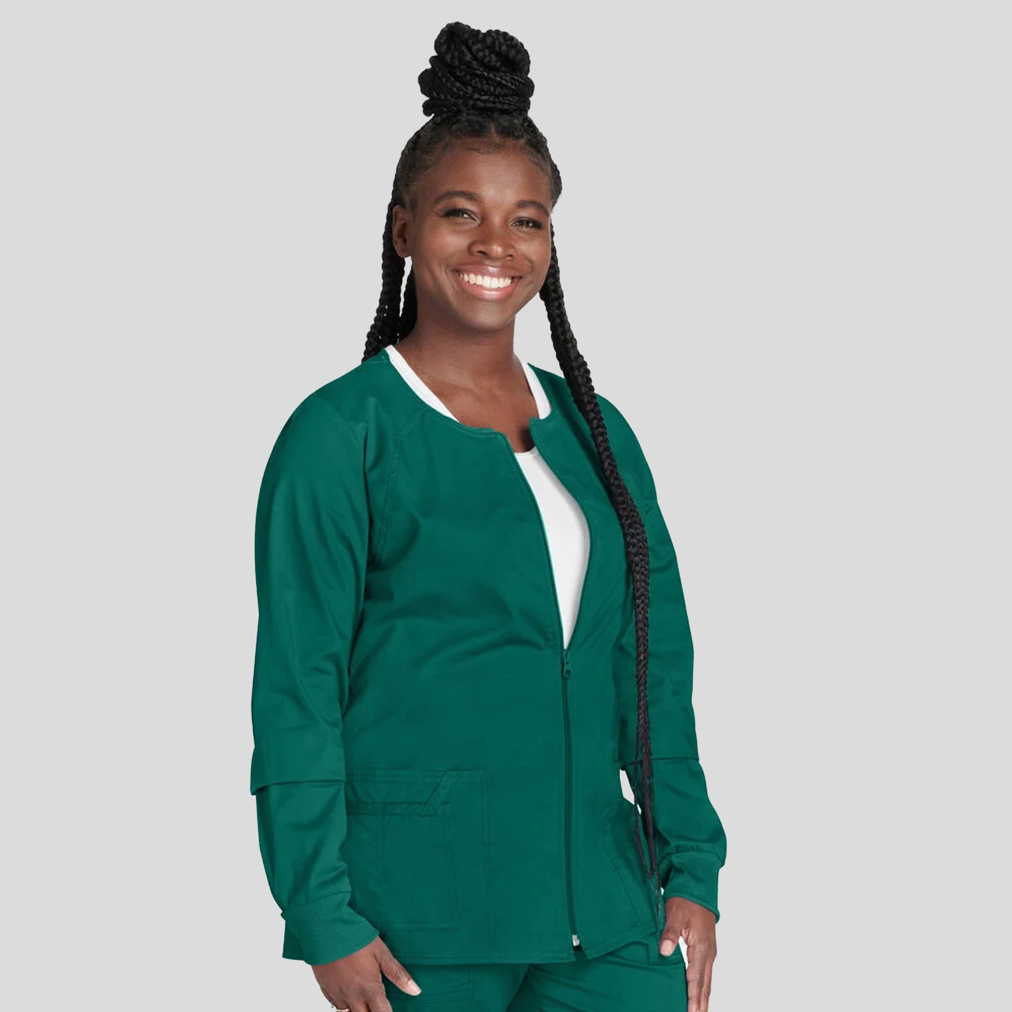 Women's Zip Front Warm Up | Hunter