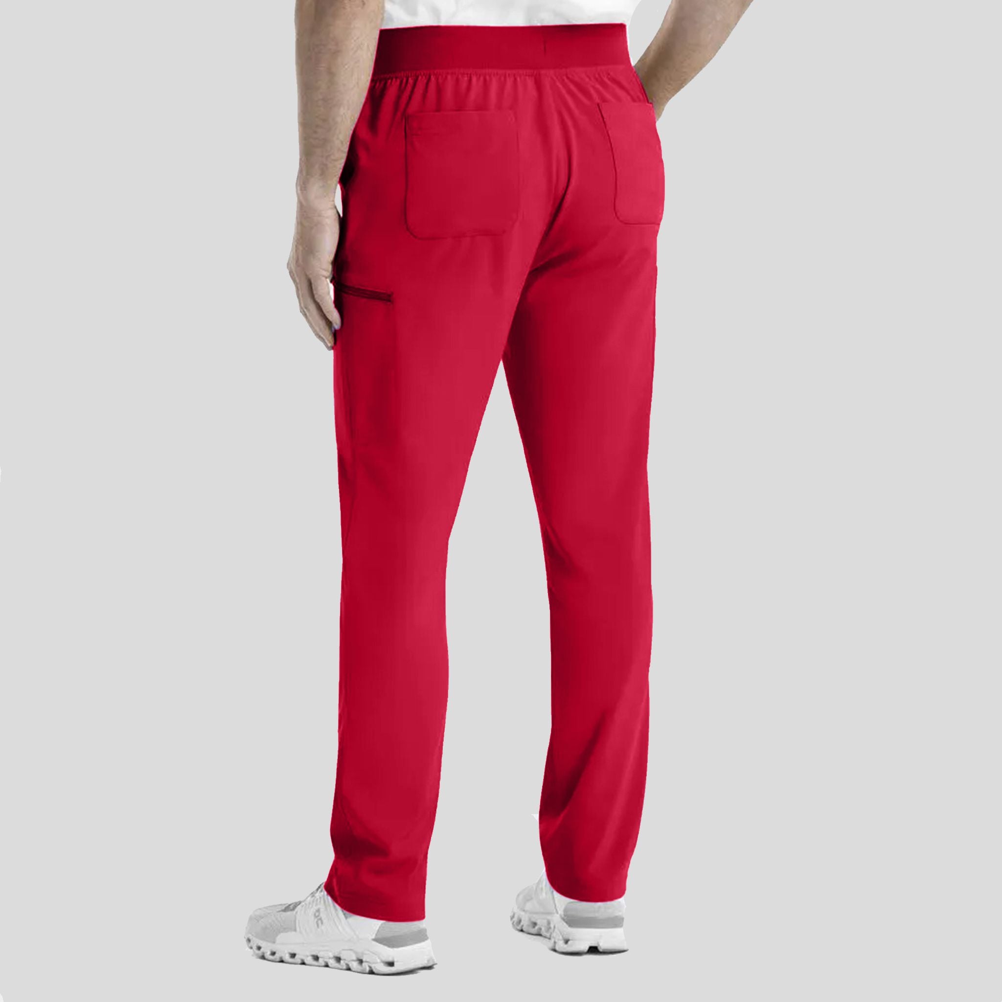 Men's Tapered Leg Pant | Red