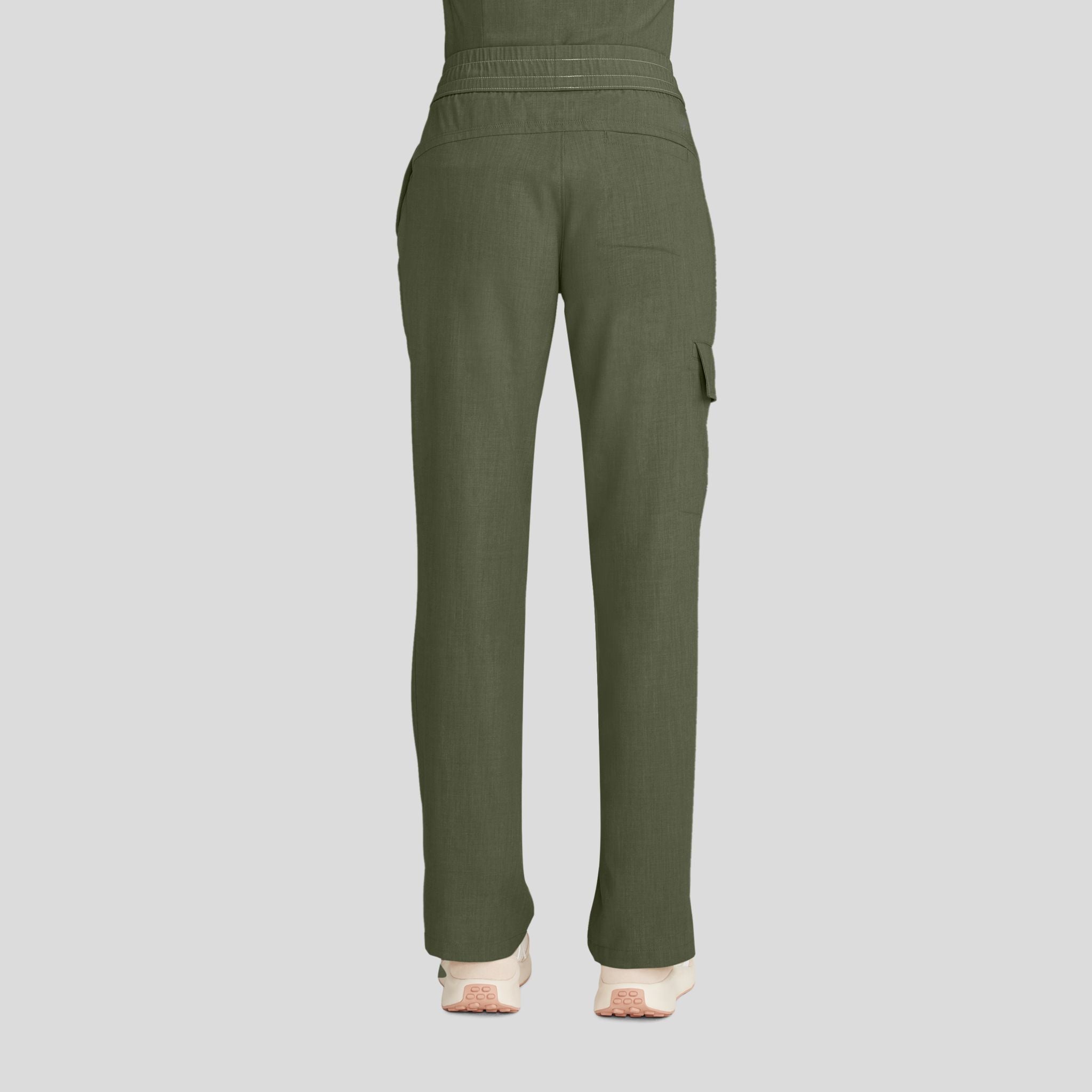 Women's Brandy Straight Leg Scrub Pant | Olive