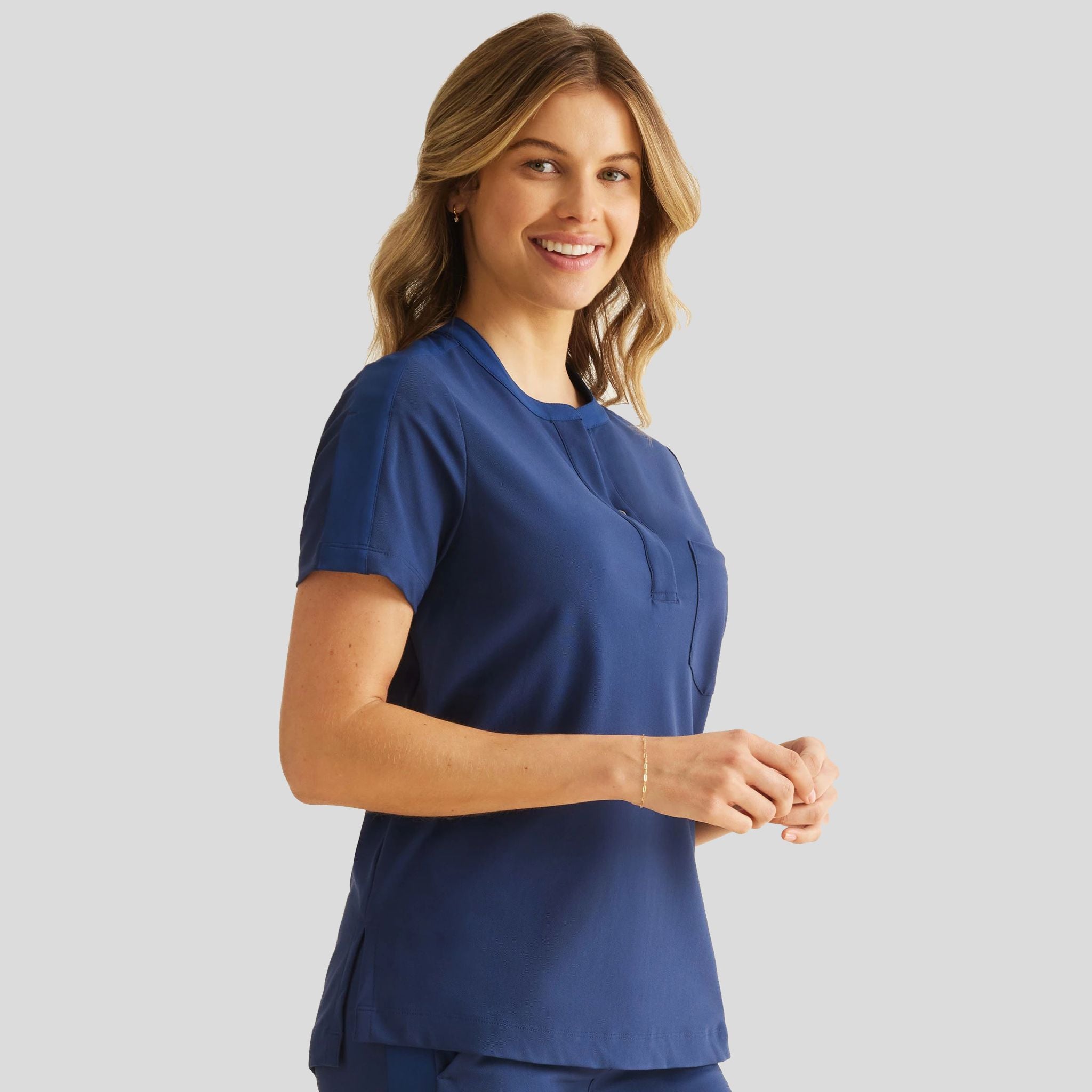 Women's Kate Scrub Top | Navy