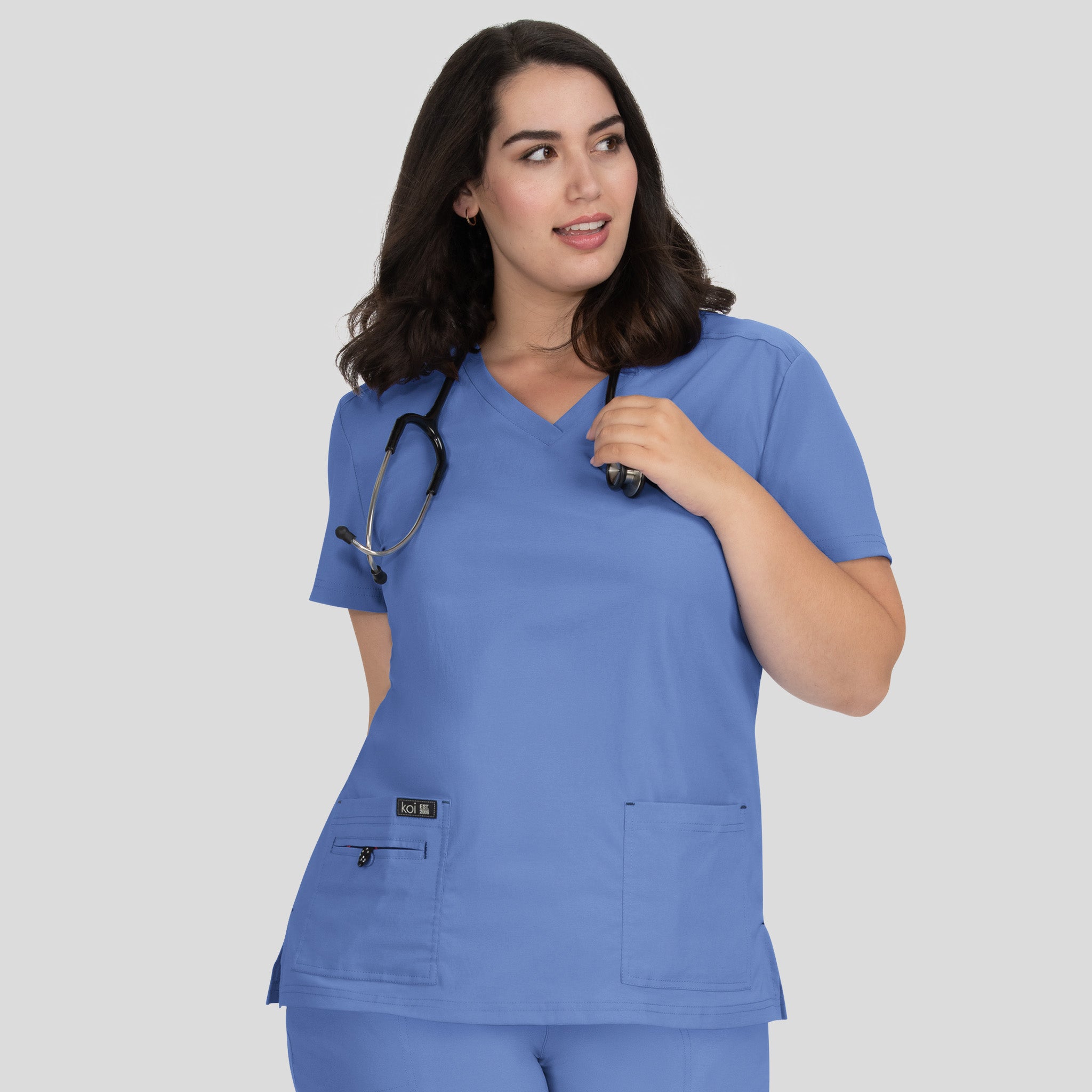 Becca Women's 4-Pocket Stretch Top | Ciel