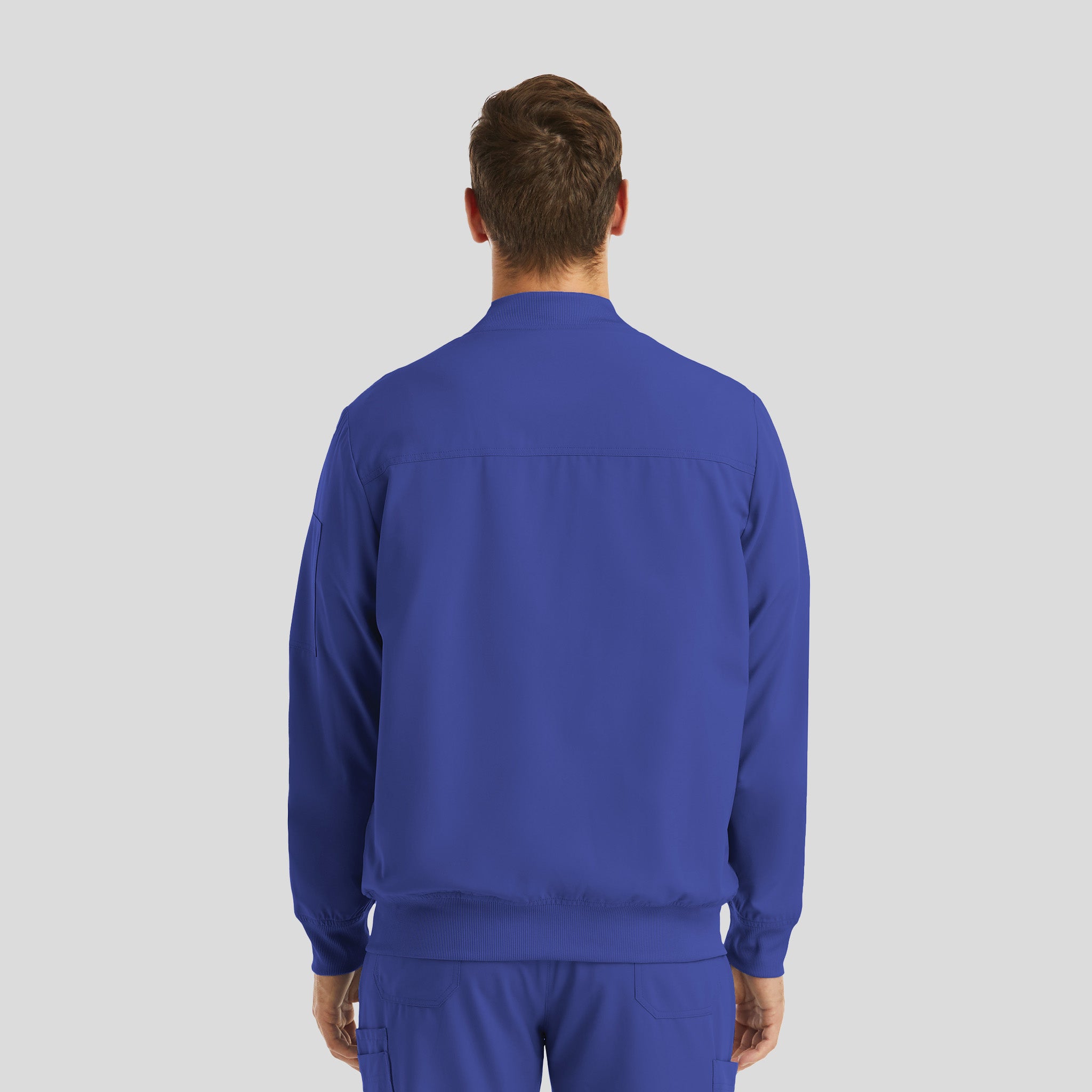 Menβs Full Zip Bomber Jacket | Galaxy