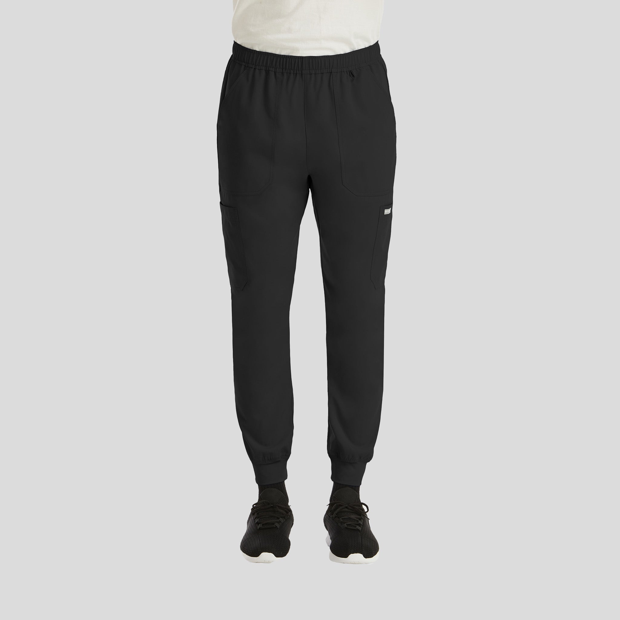Menβs Full Elastic Jogger | Black