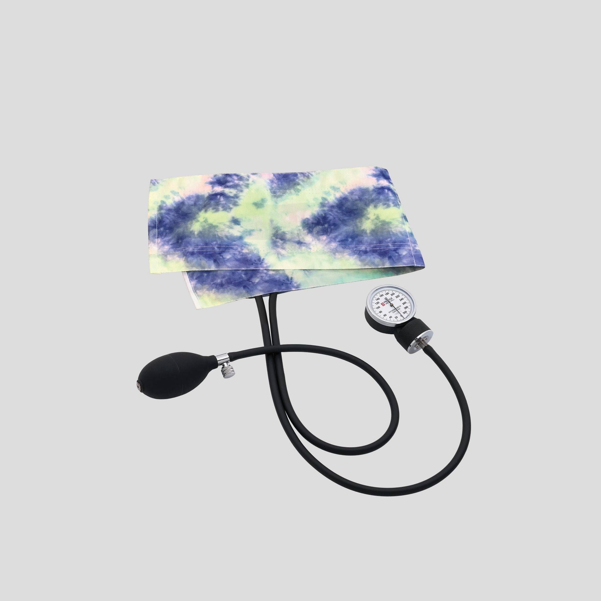Premium Adult Aneroid Sphygmomanometer | Tie Dye Tropical Reef