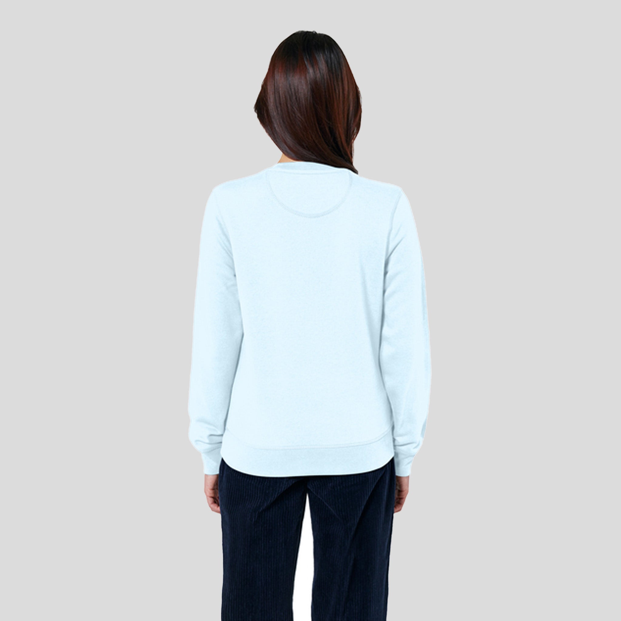 Unisex Roller Crewneck Sweatshirt | Blue Ice