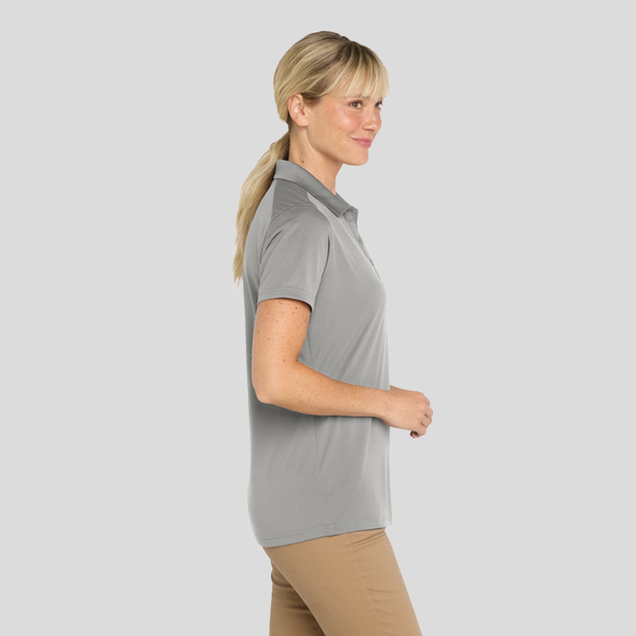 Women's Select Lightweight Snag-Proof Polo | Light Grey