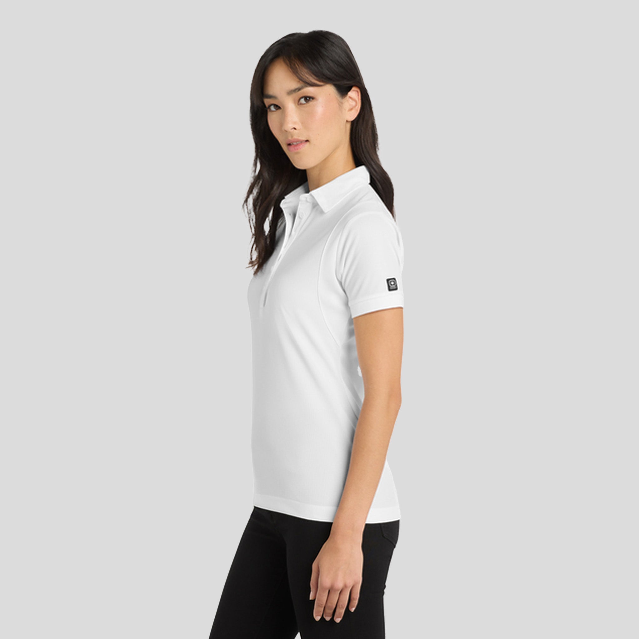 Jewel Polo | Bright White