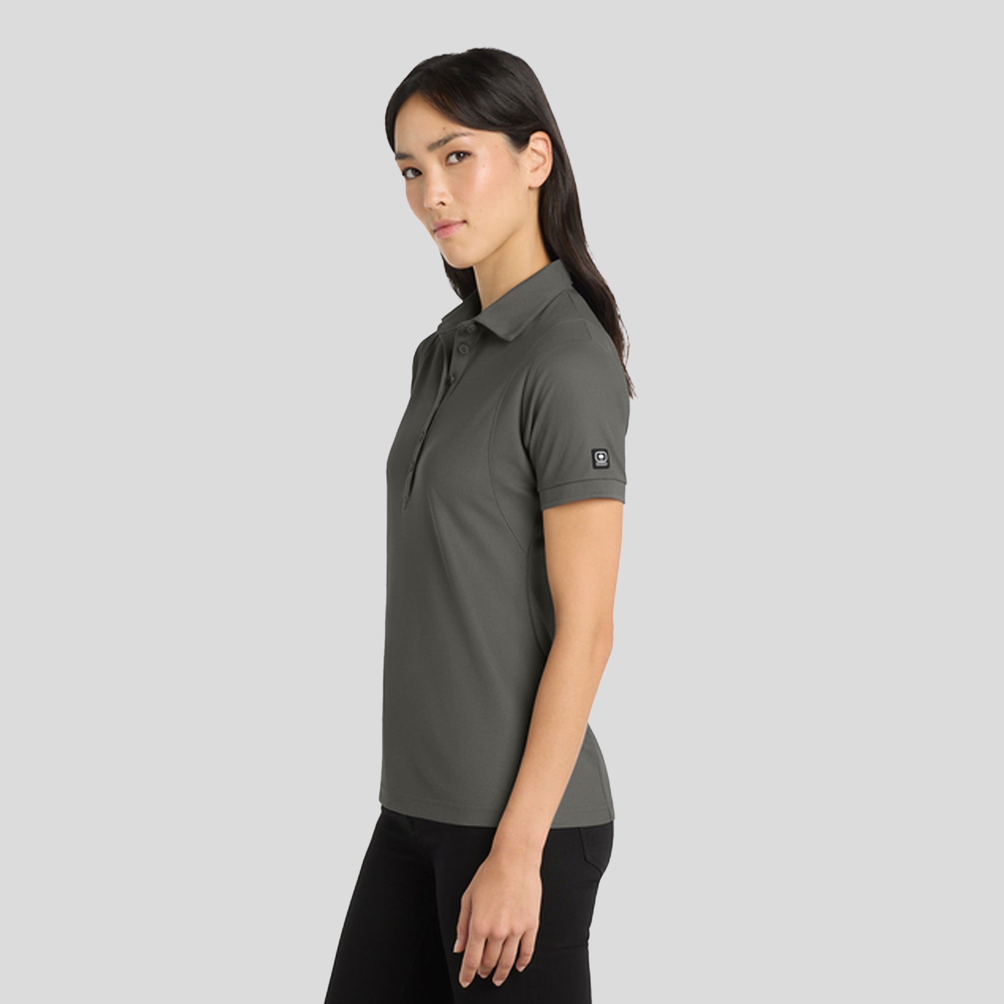 Jewel Polo | Rogue Grey