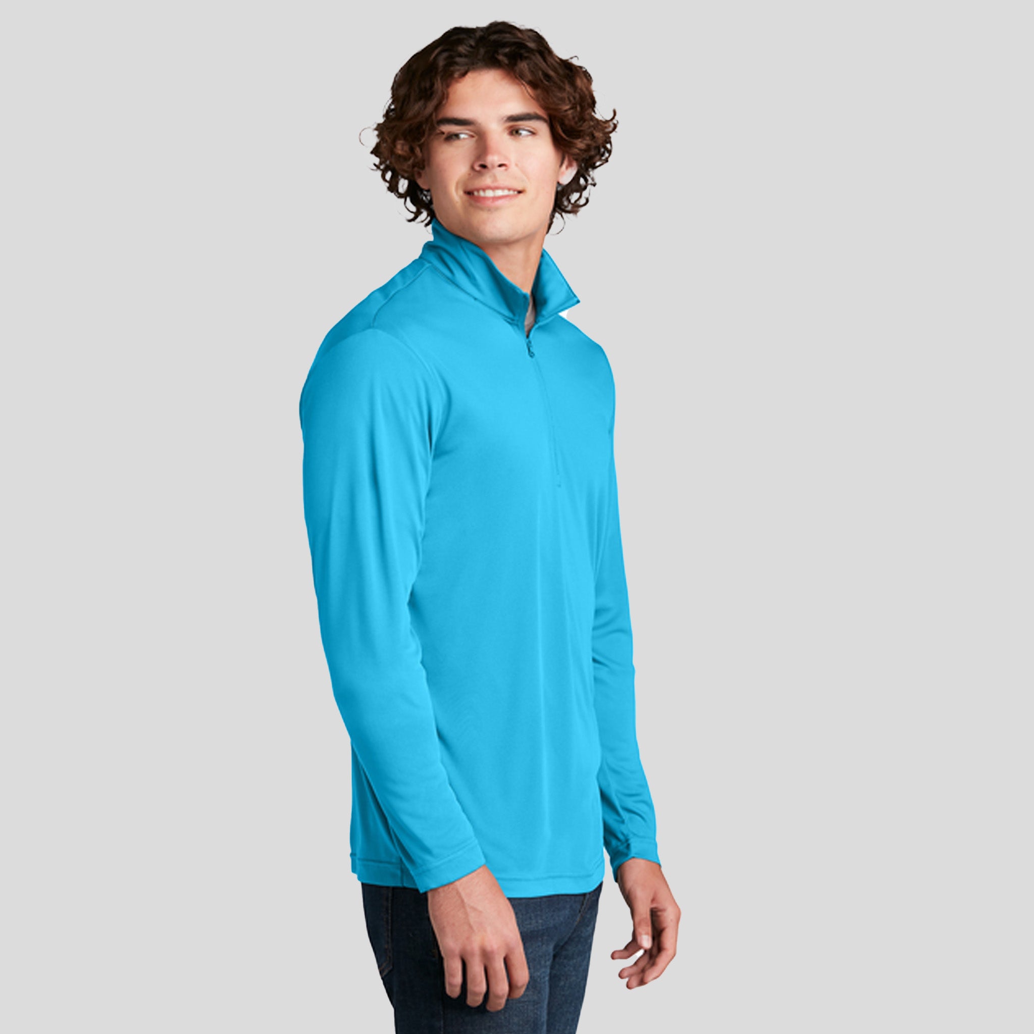 PosiChargeยฎ Competitorโข 1/4-Zip Pullover | Atomic Blue