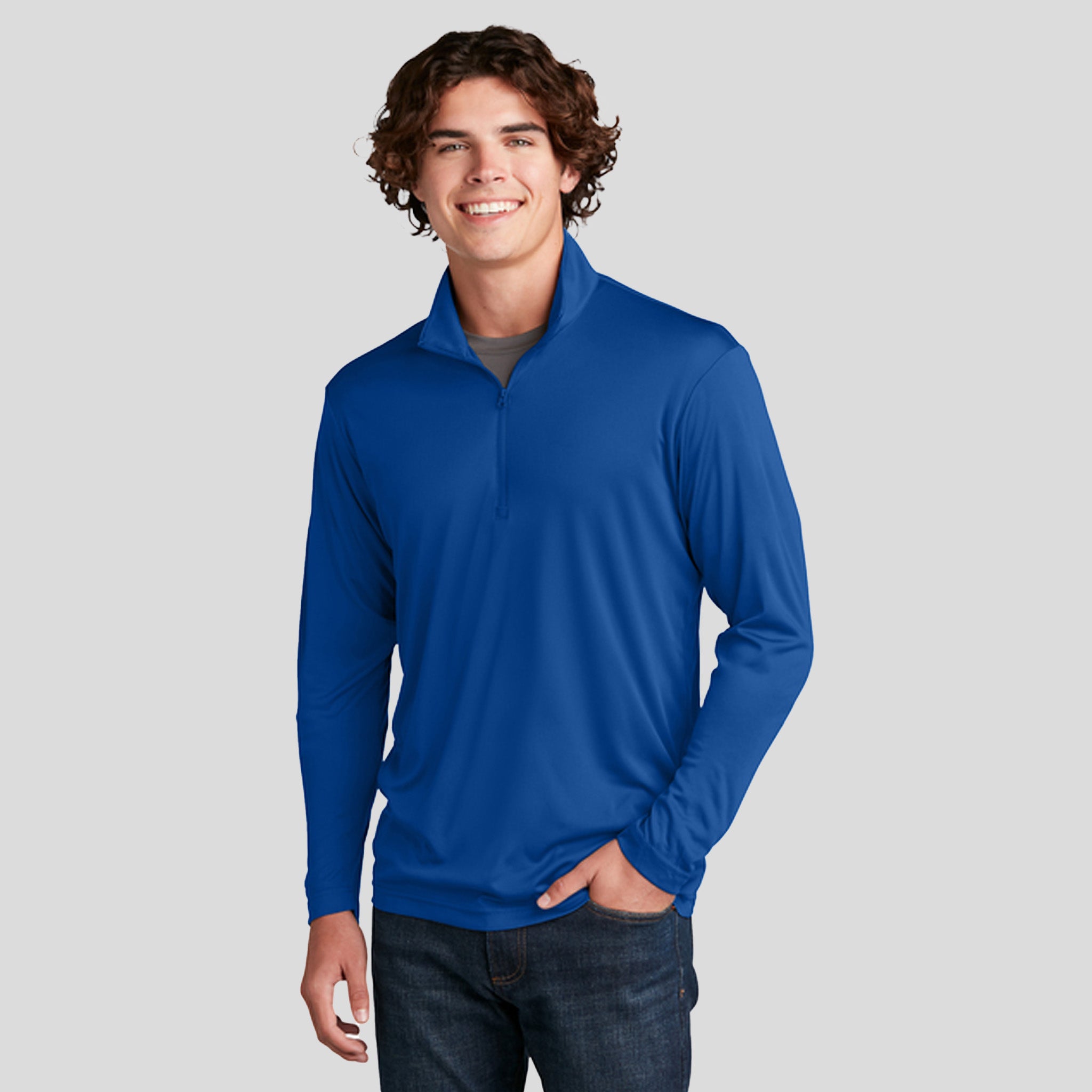 PosiChargeยฎ Competitorโข 1/4-Zip Pullover | Royal