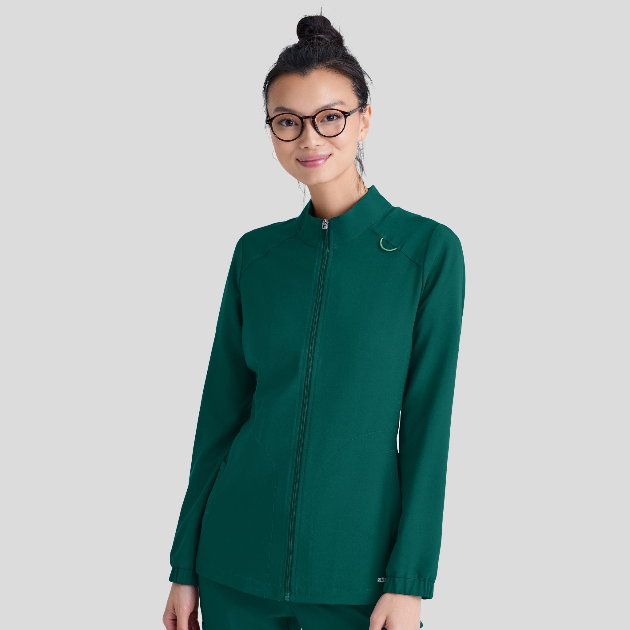 Virtue Warm-up Scrub Jacket | Hunter