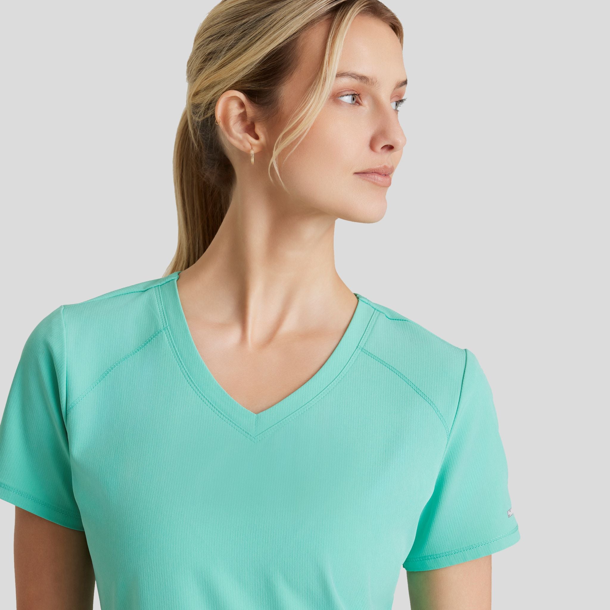 Breeze Scrub Top | Light Jade