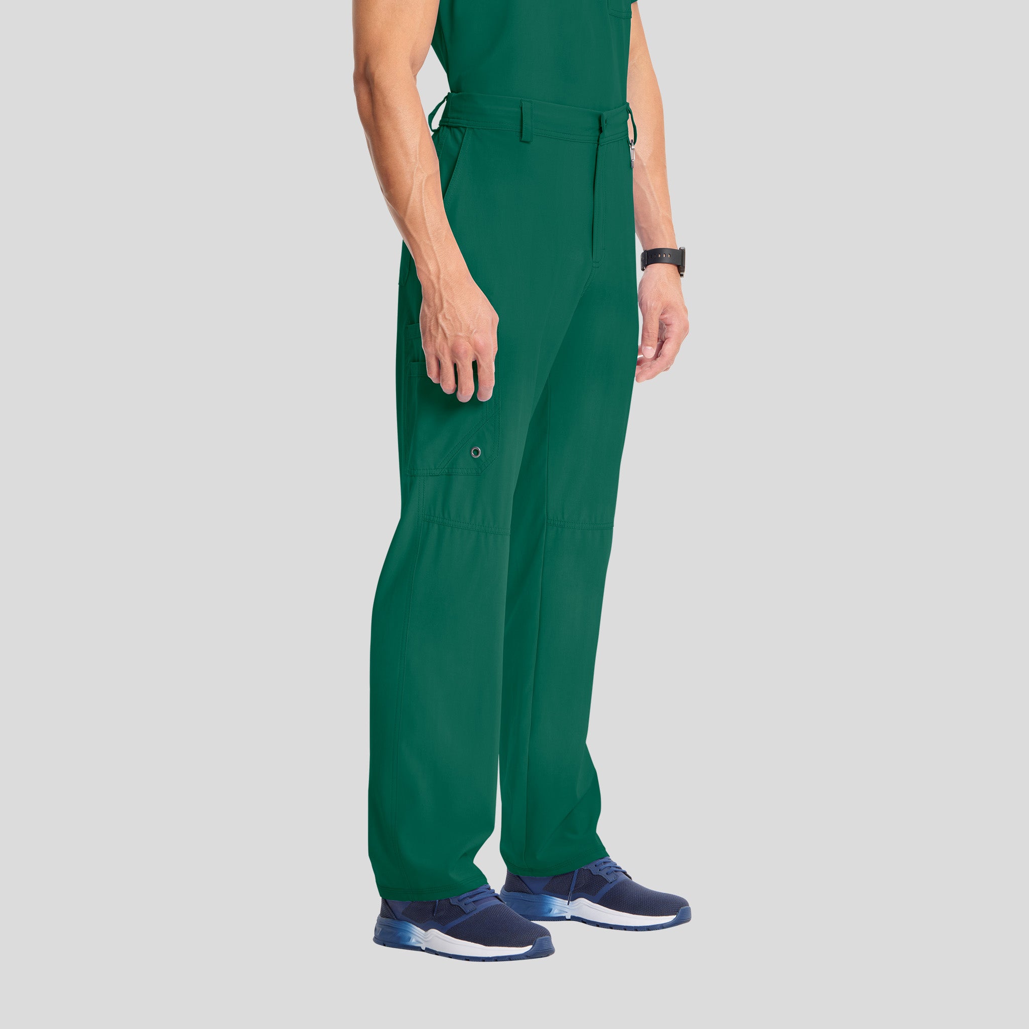 Men's Zip Fly Cargo Scrub Pant | Hunter