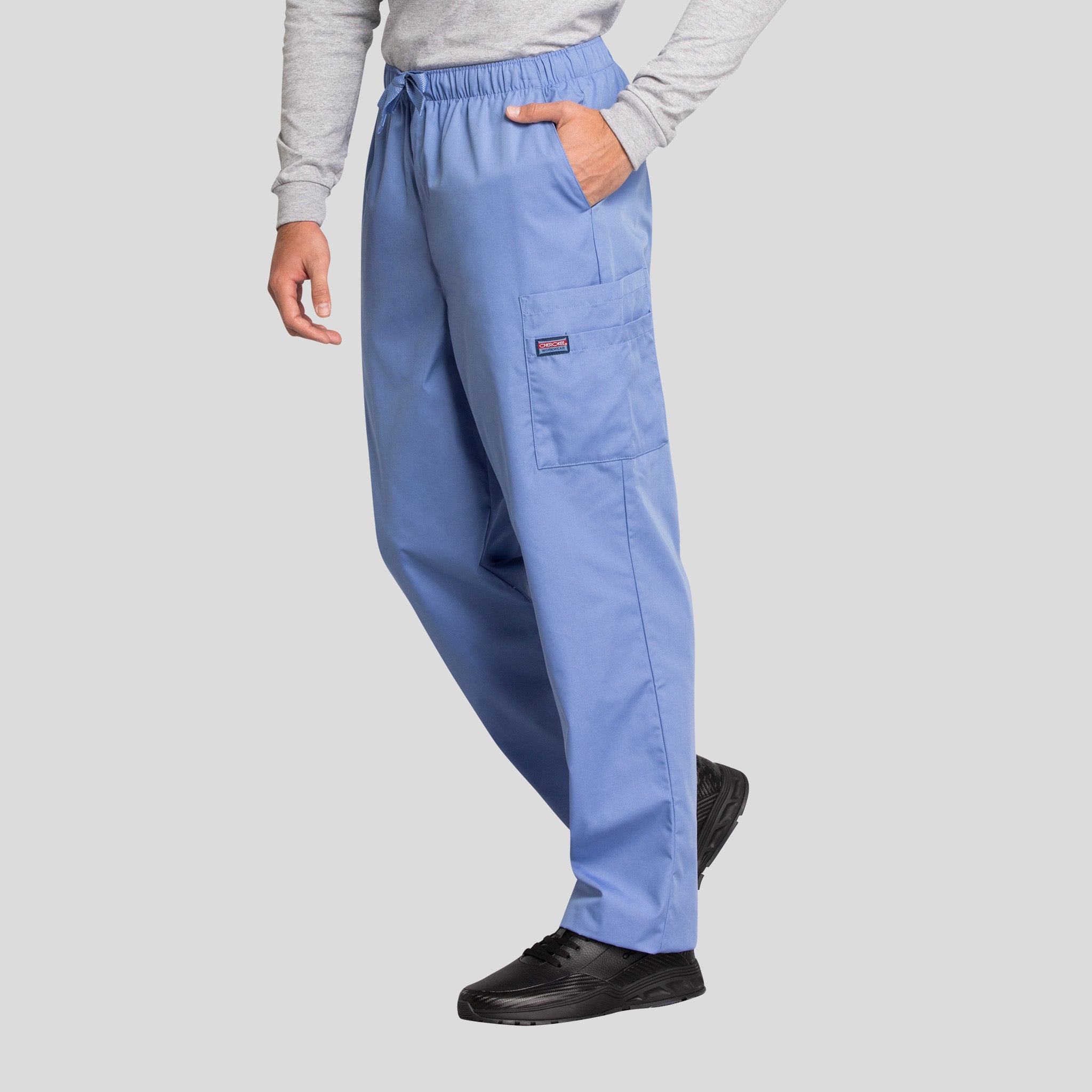 Men's Drawstring Cargo Scrub Pant | Ciel
