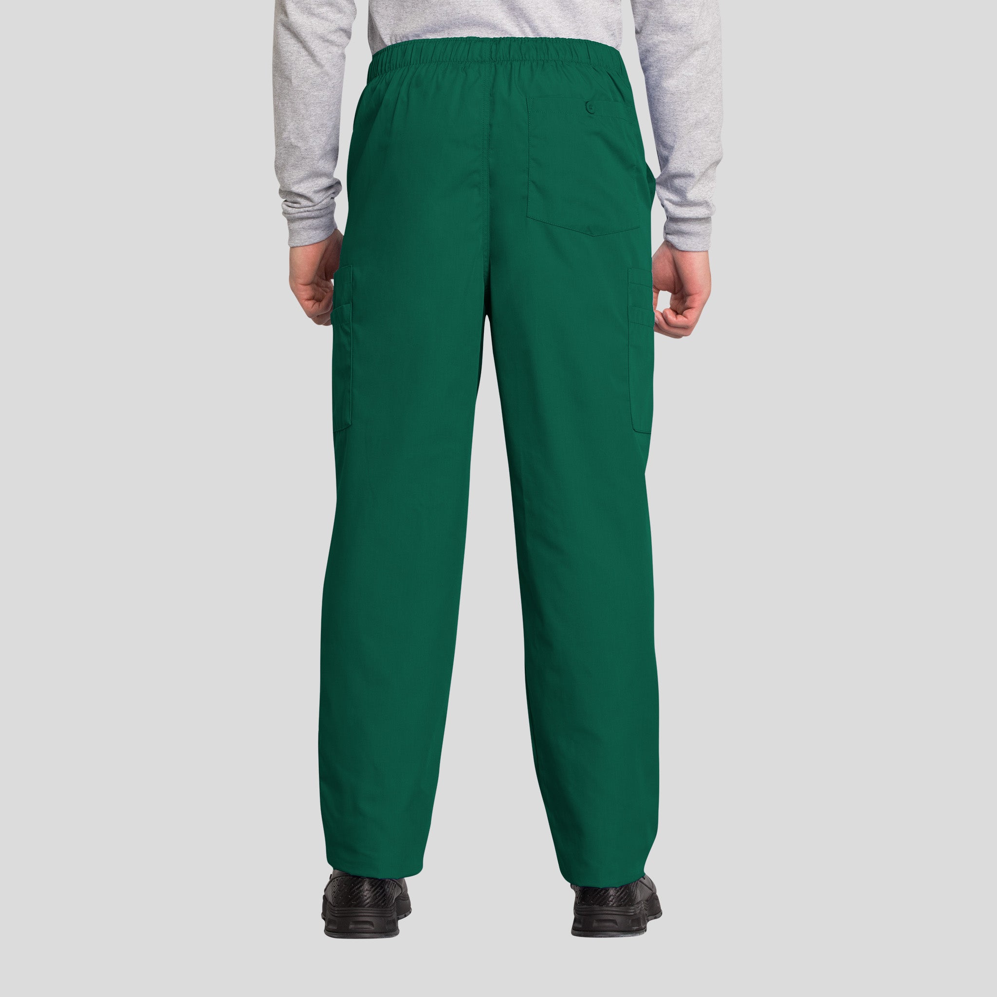 Men's Drawstring Cargo Scrub Pant | Hunter