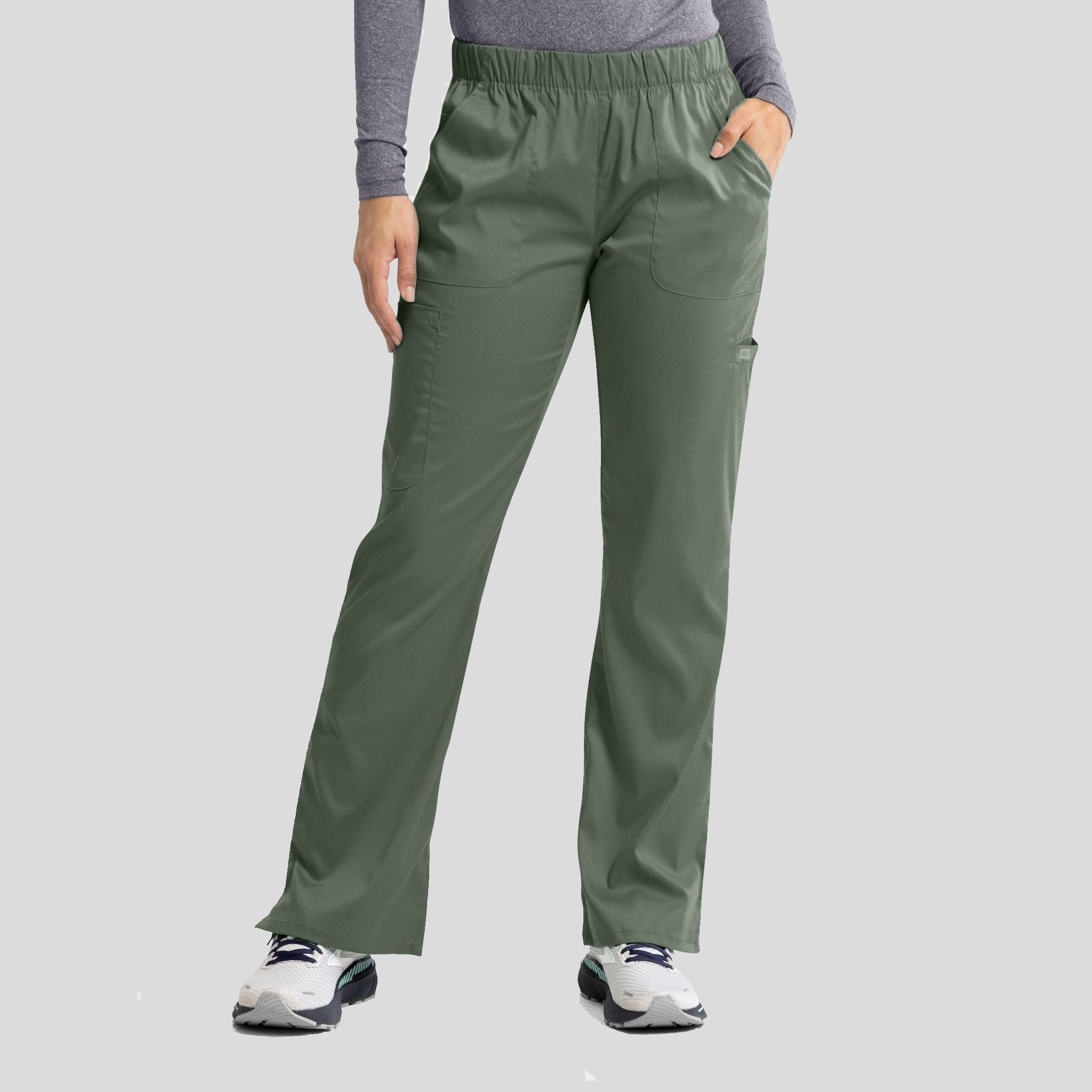 Women’s Elastic Waist Pant | Olive