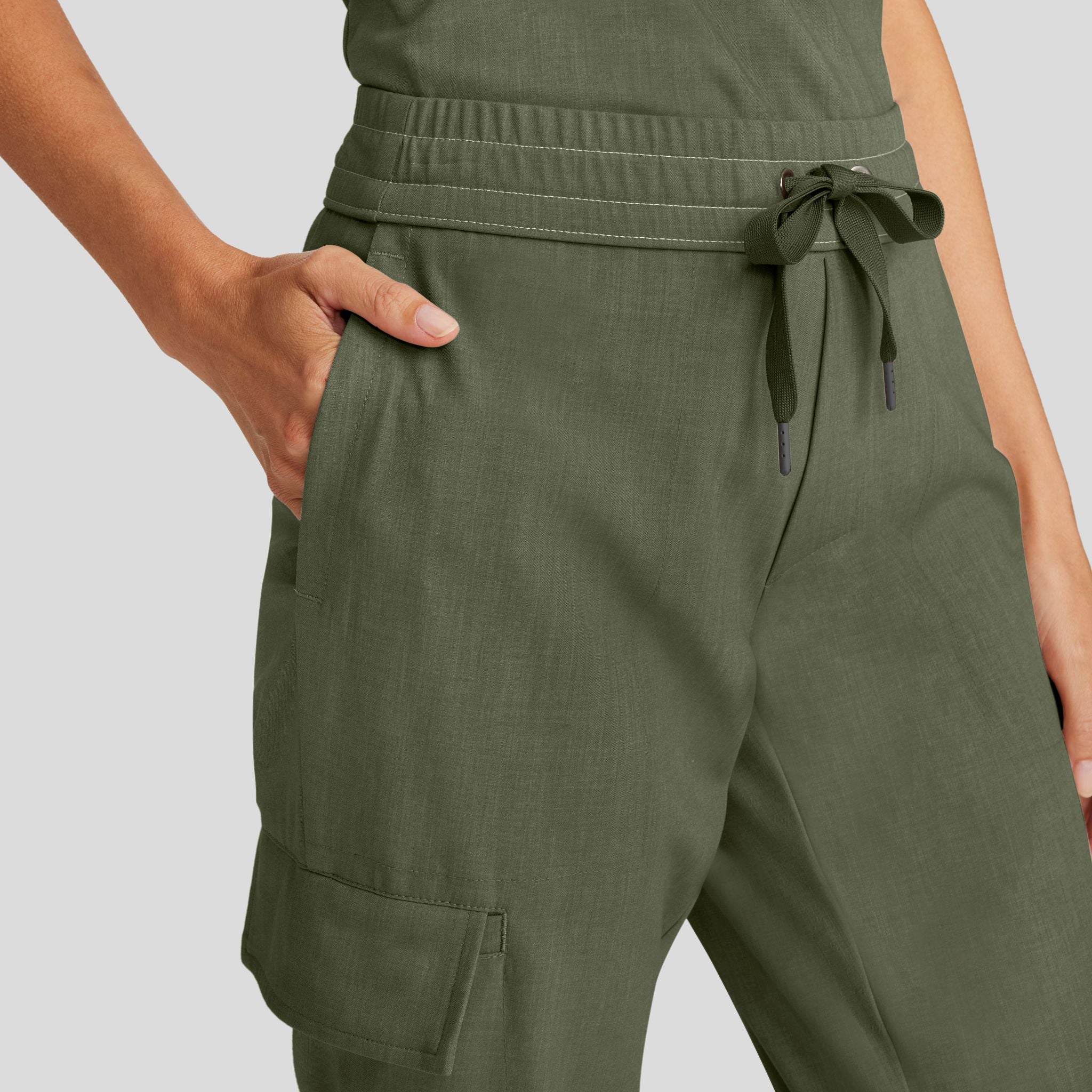 Women's Brandy Straight Leg Scrub Pant | Olive