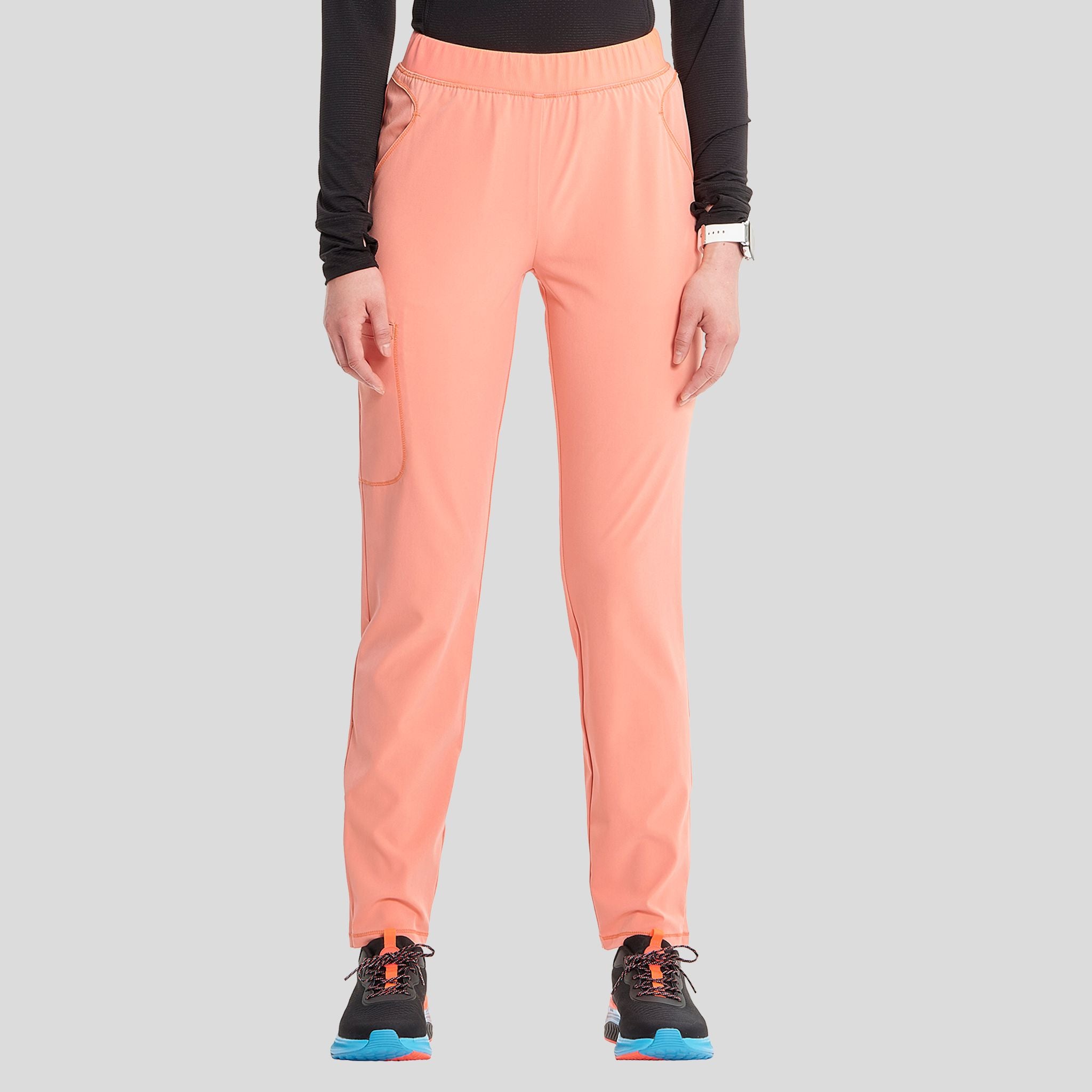 IN_INFINITY_GNR8_CARGOPANT_120A_ELECTRICCORAL_FRONT