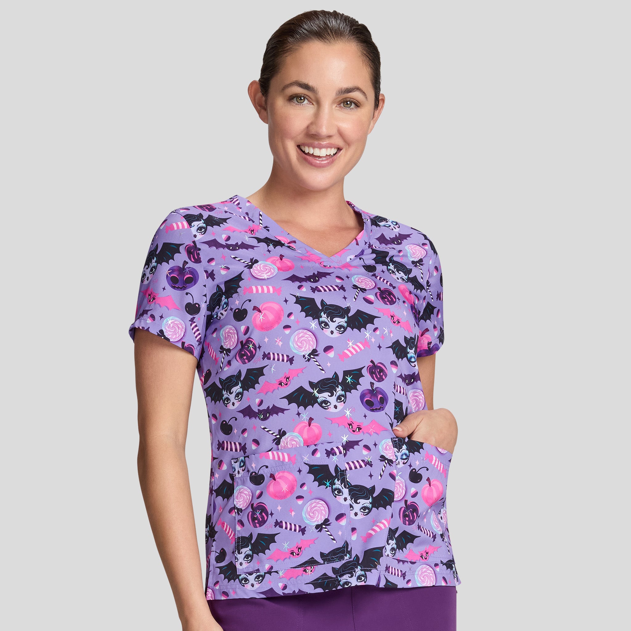 Artists Series Leslie Top | Vampire Bat Dolly