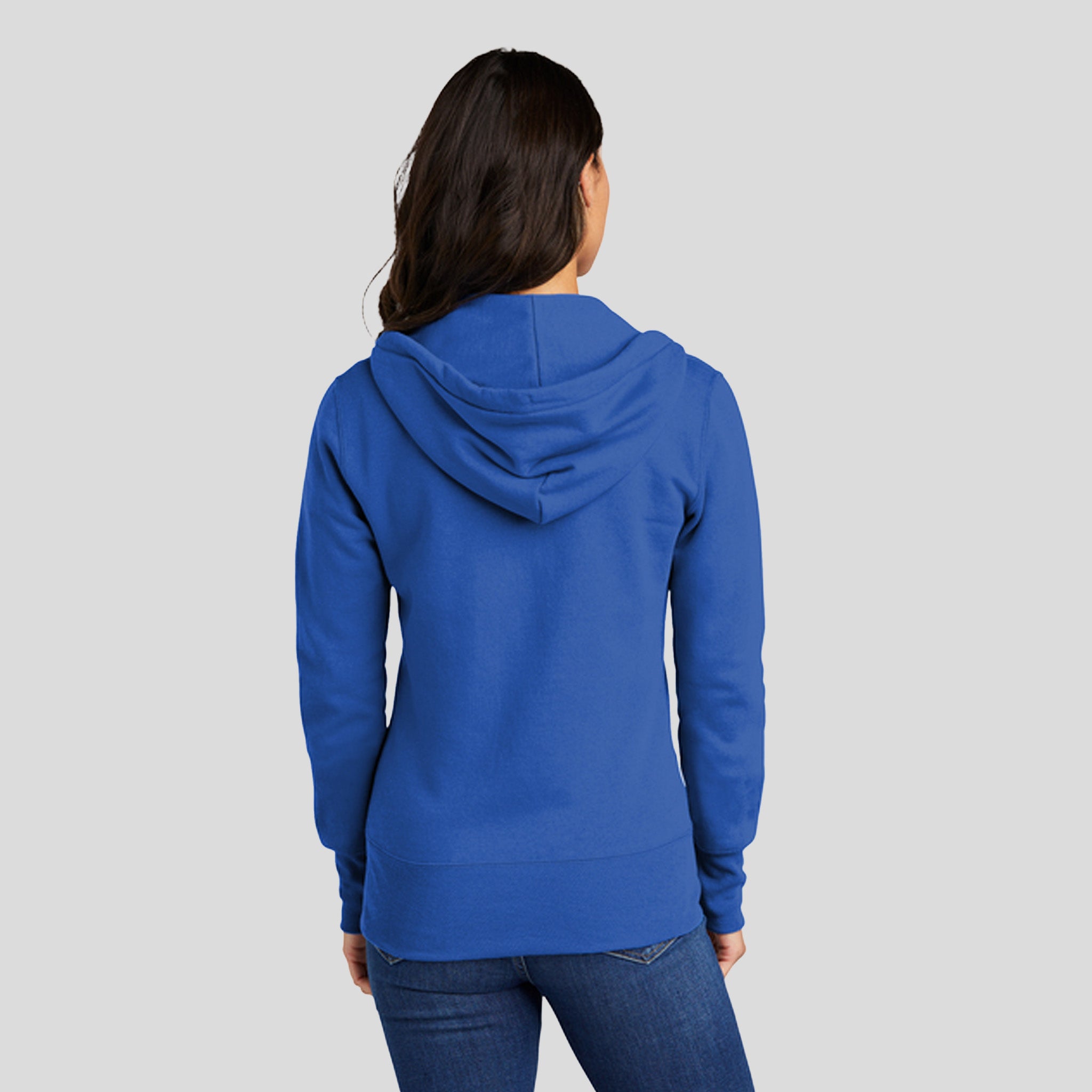 Women's Core Fleece Full-Zip Hooded Sweatshirt | Royal