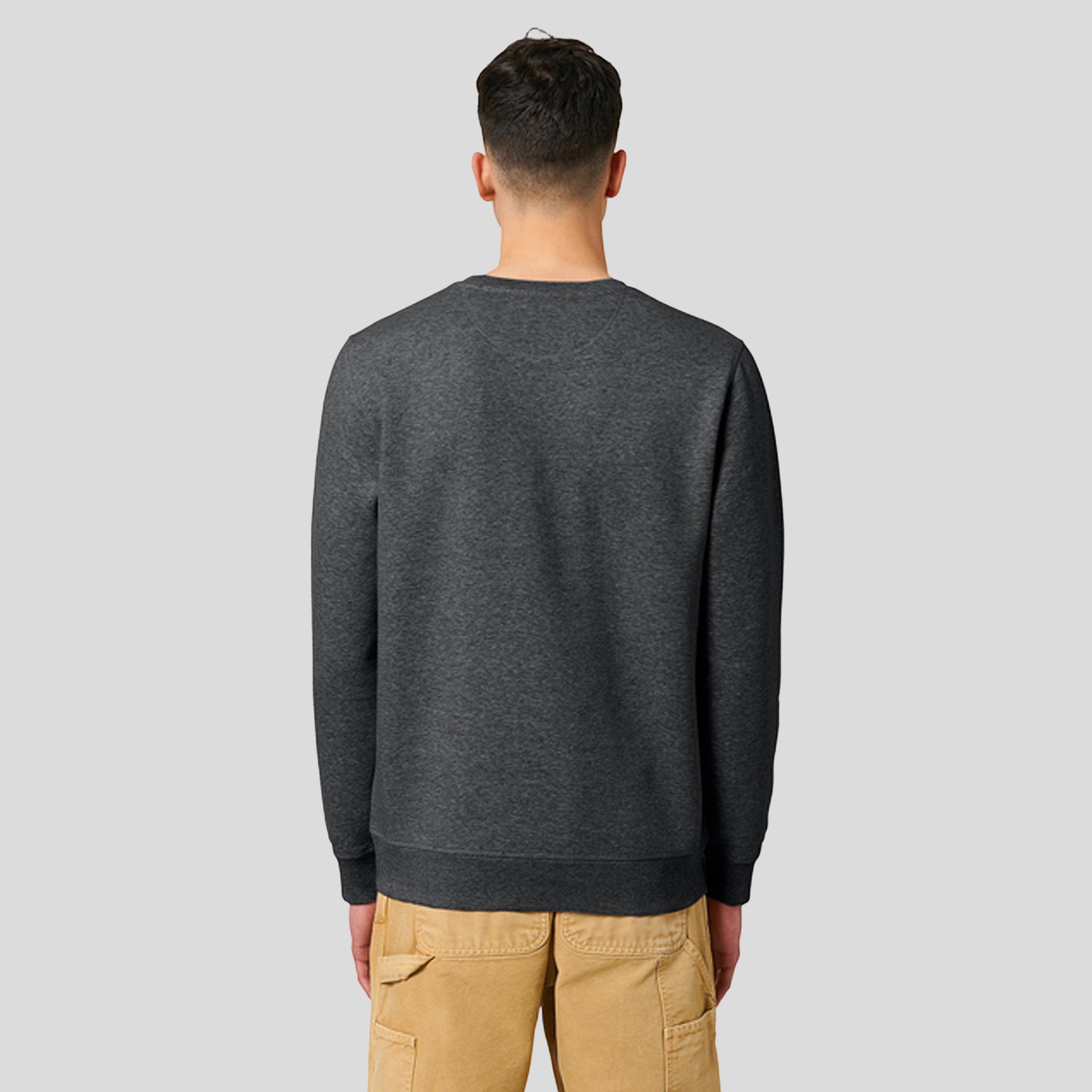 Unisex Roller Crewneck Sweatshirt | Dark Heather Grey