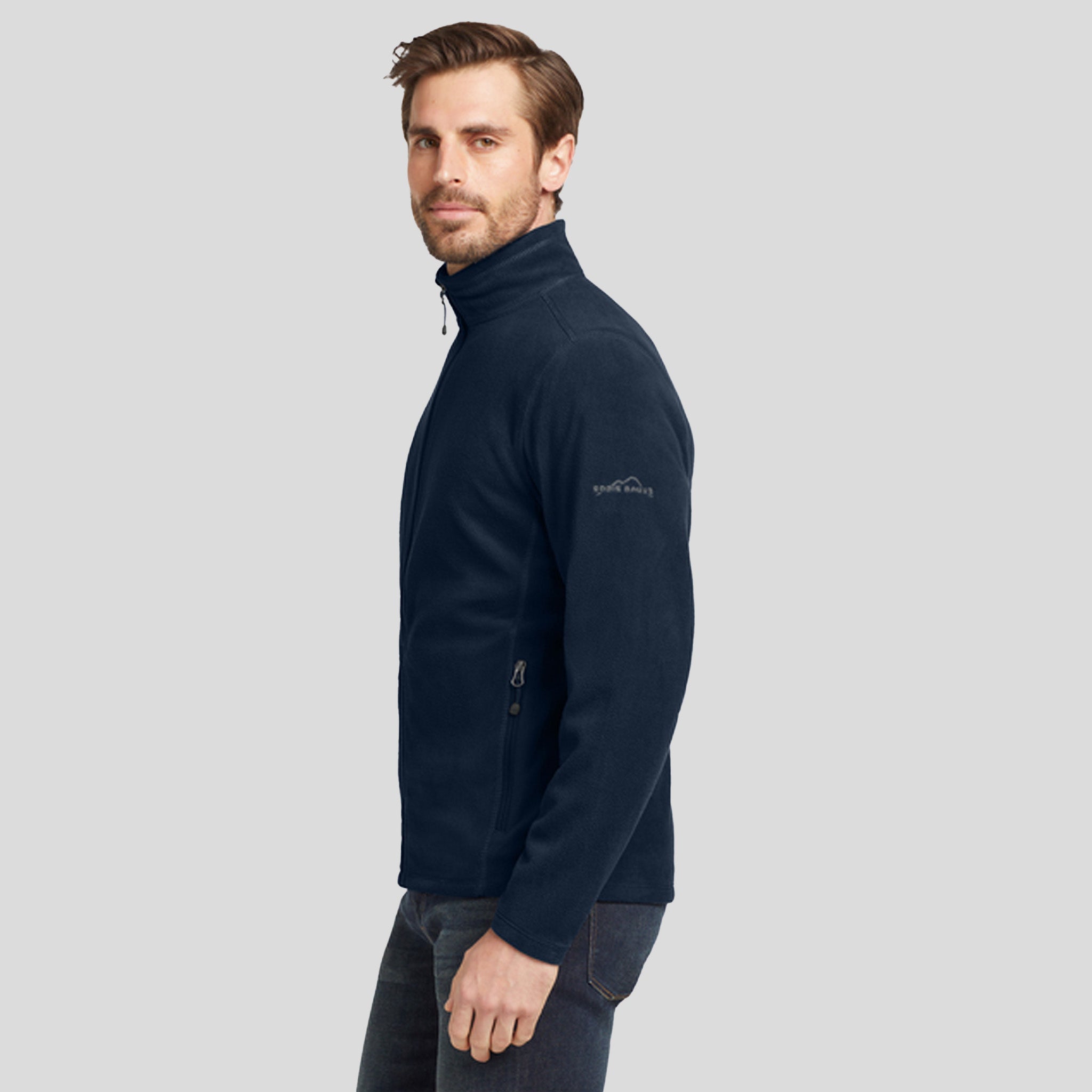 Full-Zip Microfleece Jacket | Navy