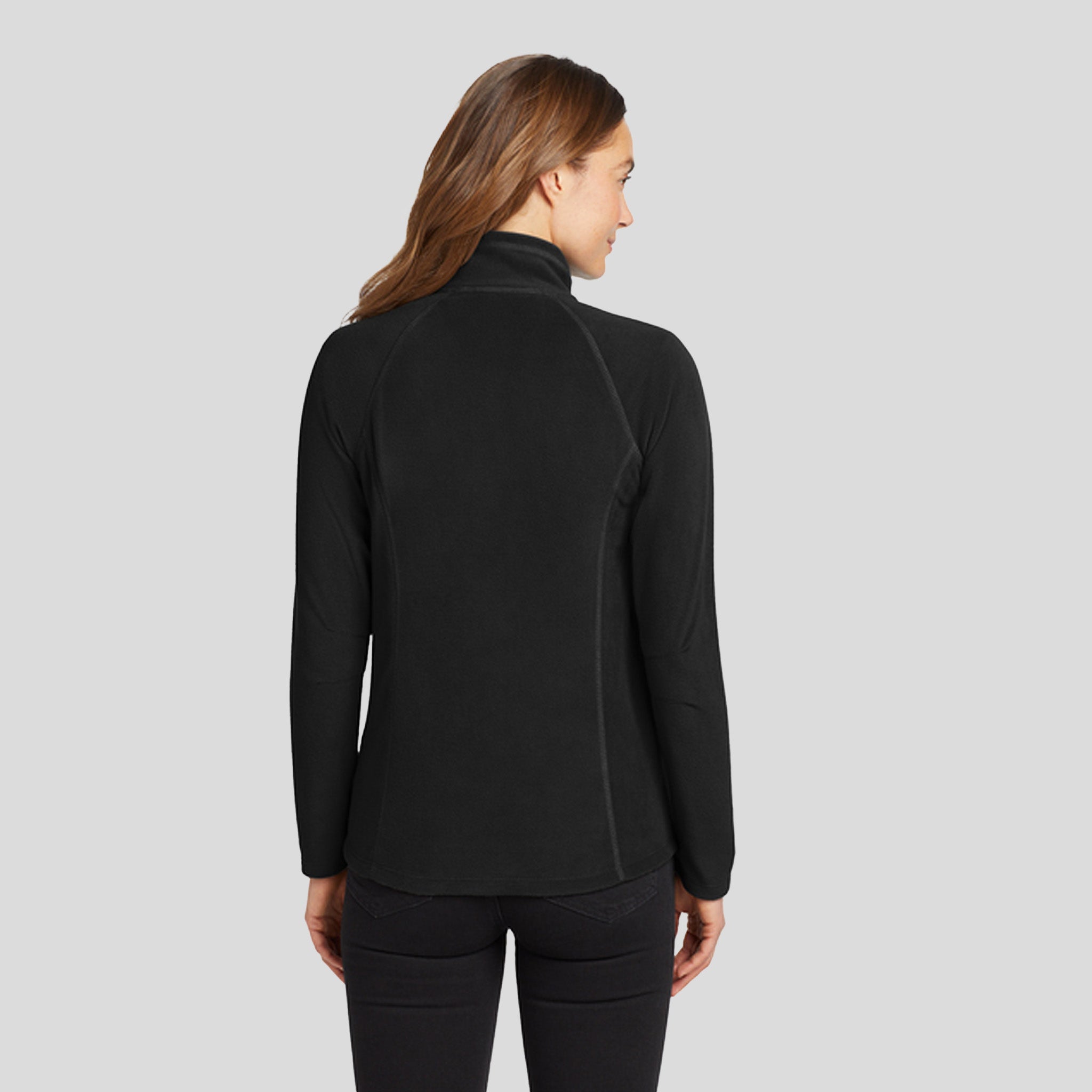 Women's Full-Zip Microfleece Jacket | Black