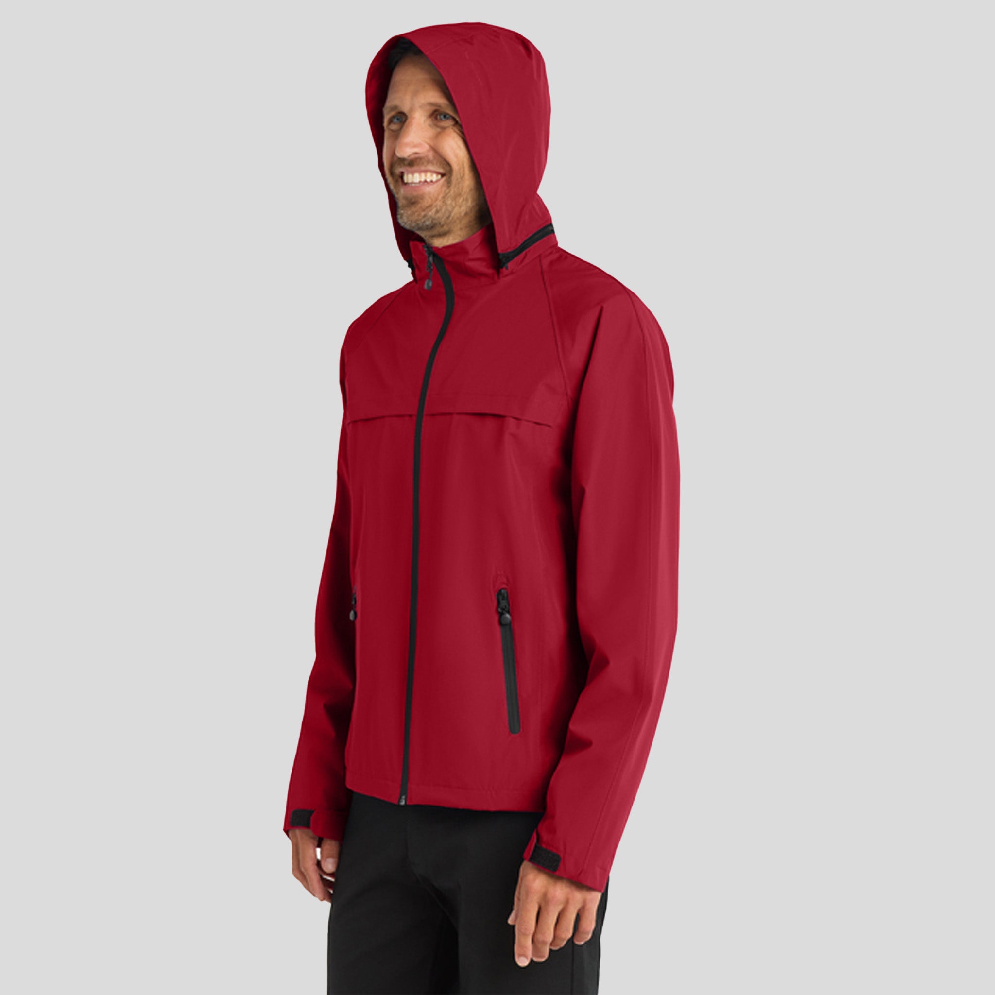 Torrent Waterproof Jacket | Deep Red