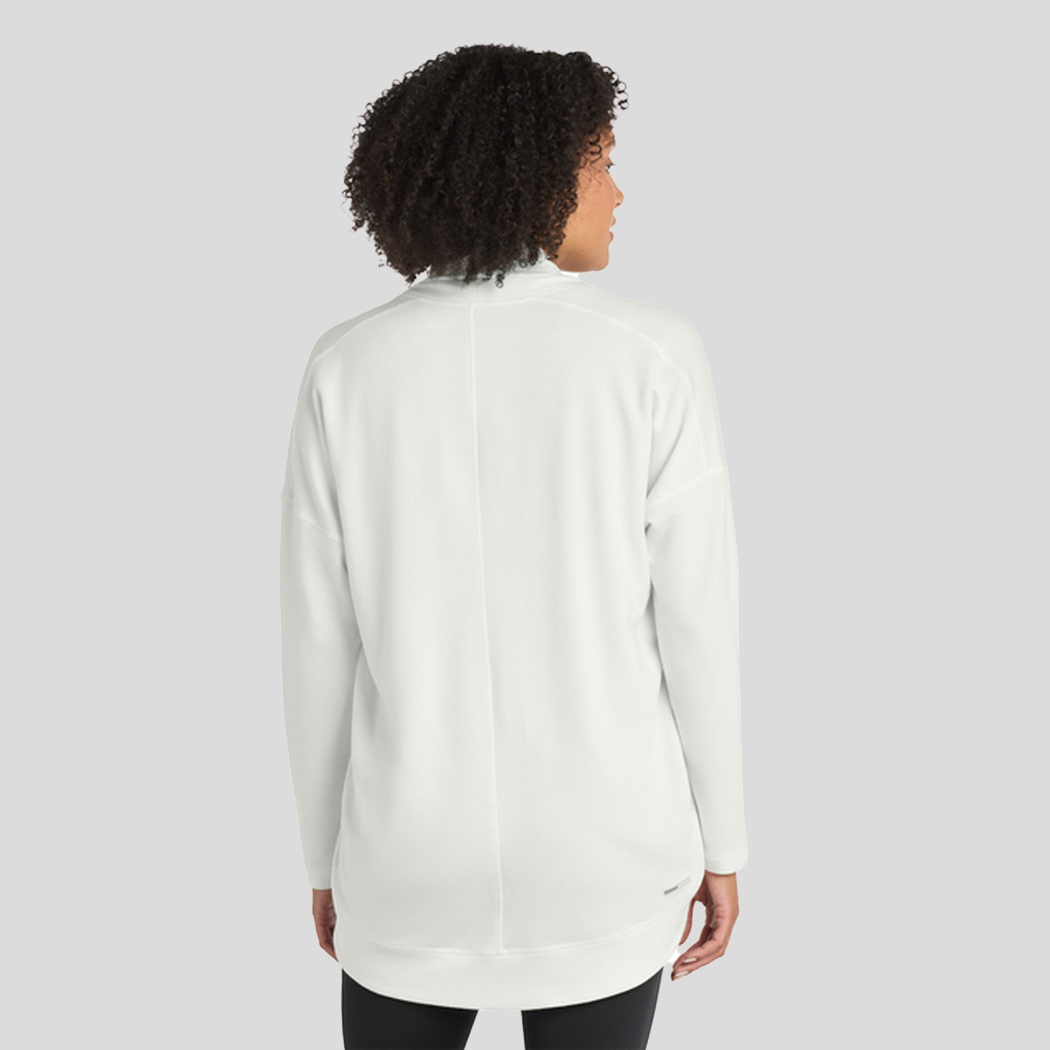 Women's Luuma Cocoon Fleece | Ivory Snow