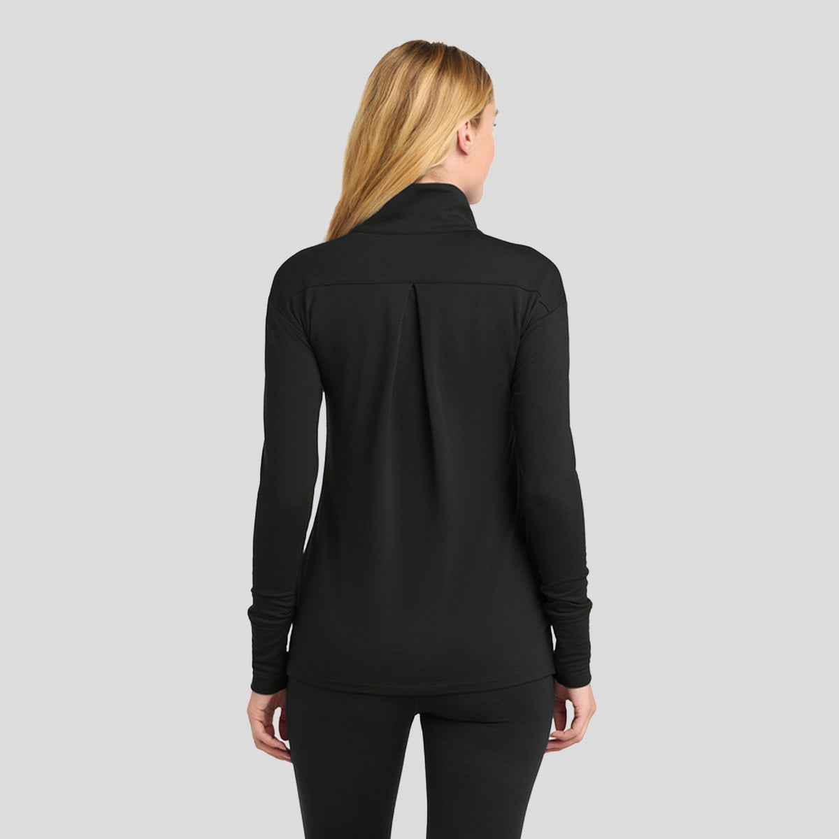 Women's Sport-Wick® Flex Fleece 1/4-Zip | Black