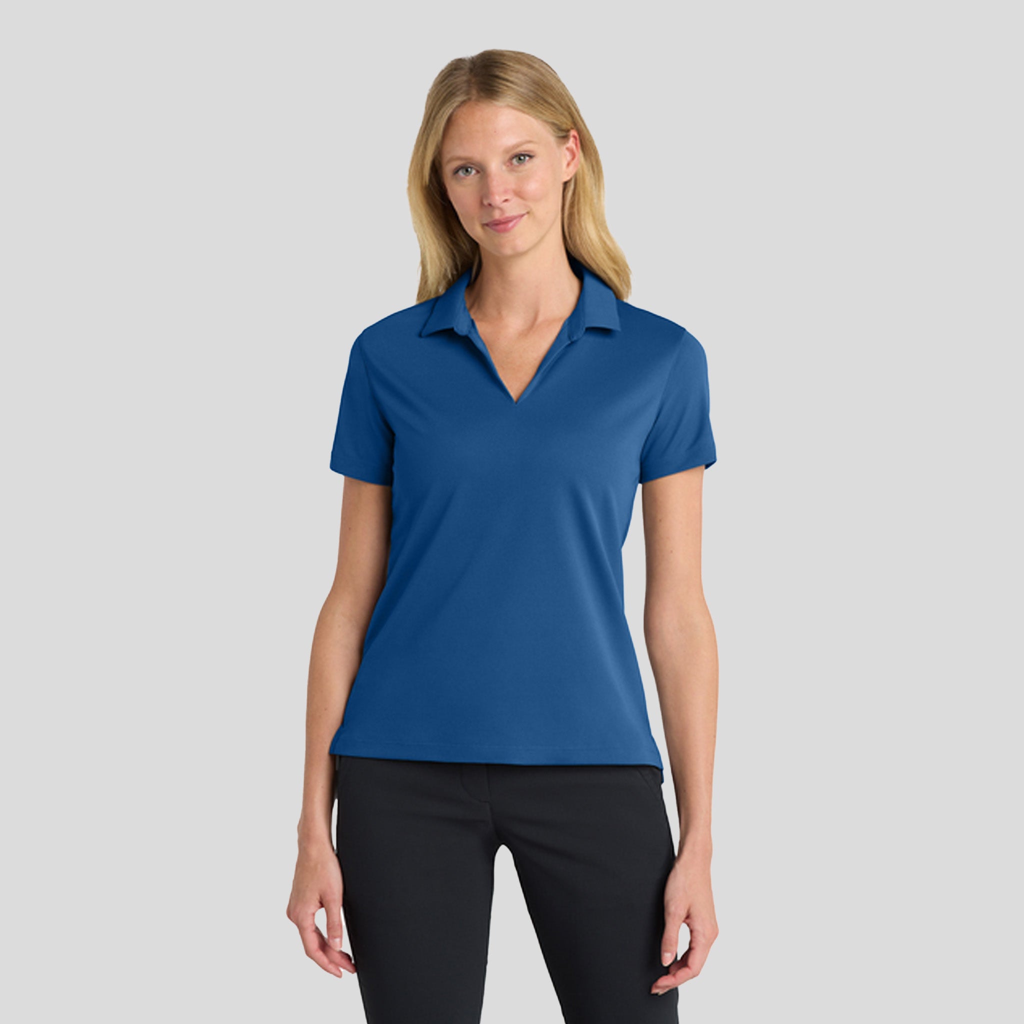Women's Dri-FIT Micro Pique 2.0 Polo | Gym Blue