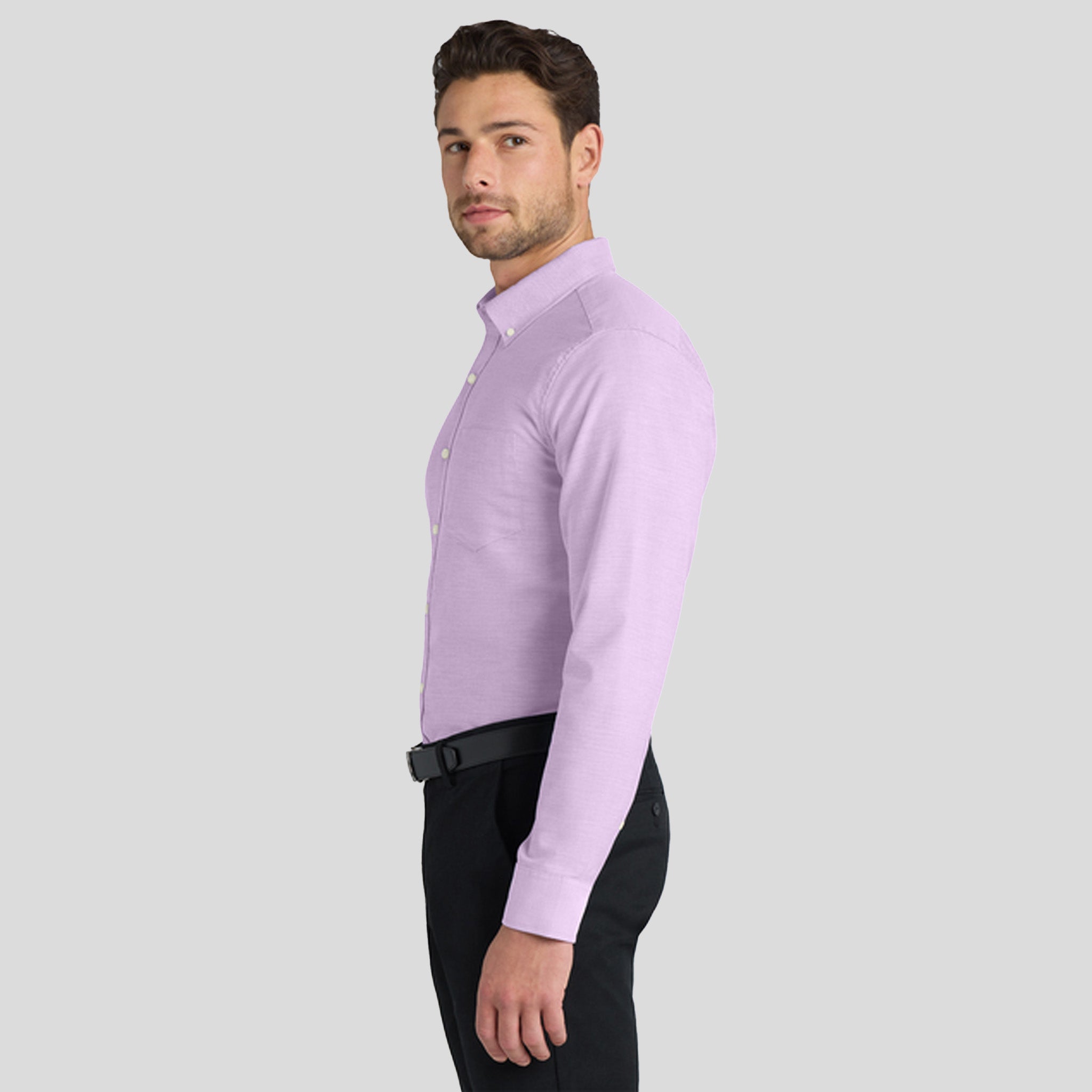 SuperPro™ Oxford Shirt | Soft Purple