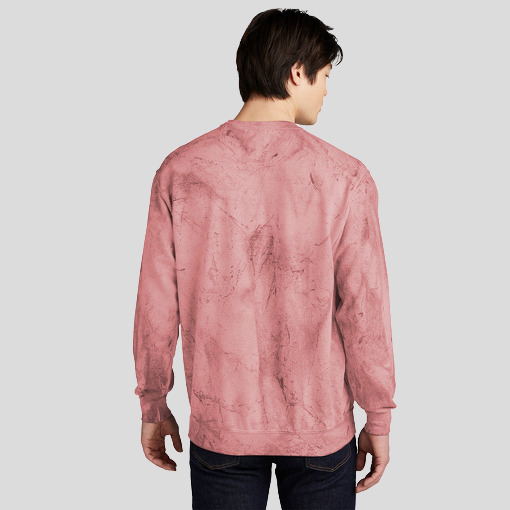 Color Blast Crewneck Sweatshirt | Clay