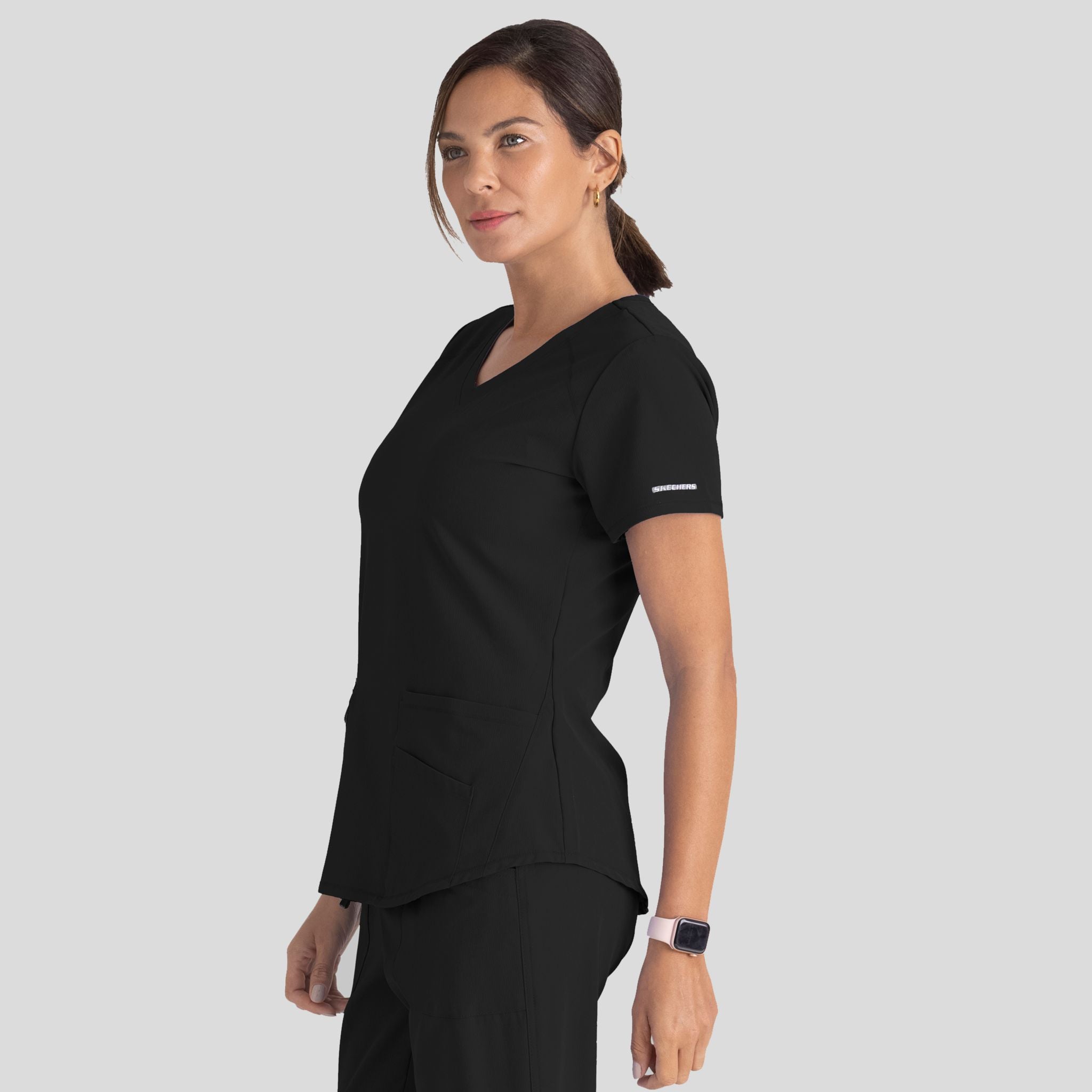 Sketchers_Sk101_Black_left